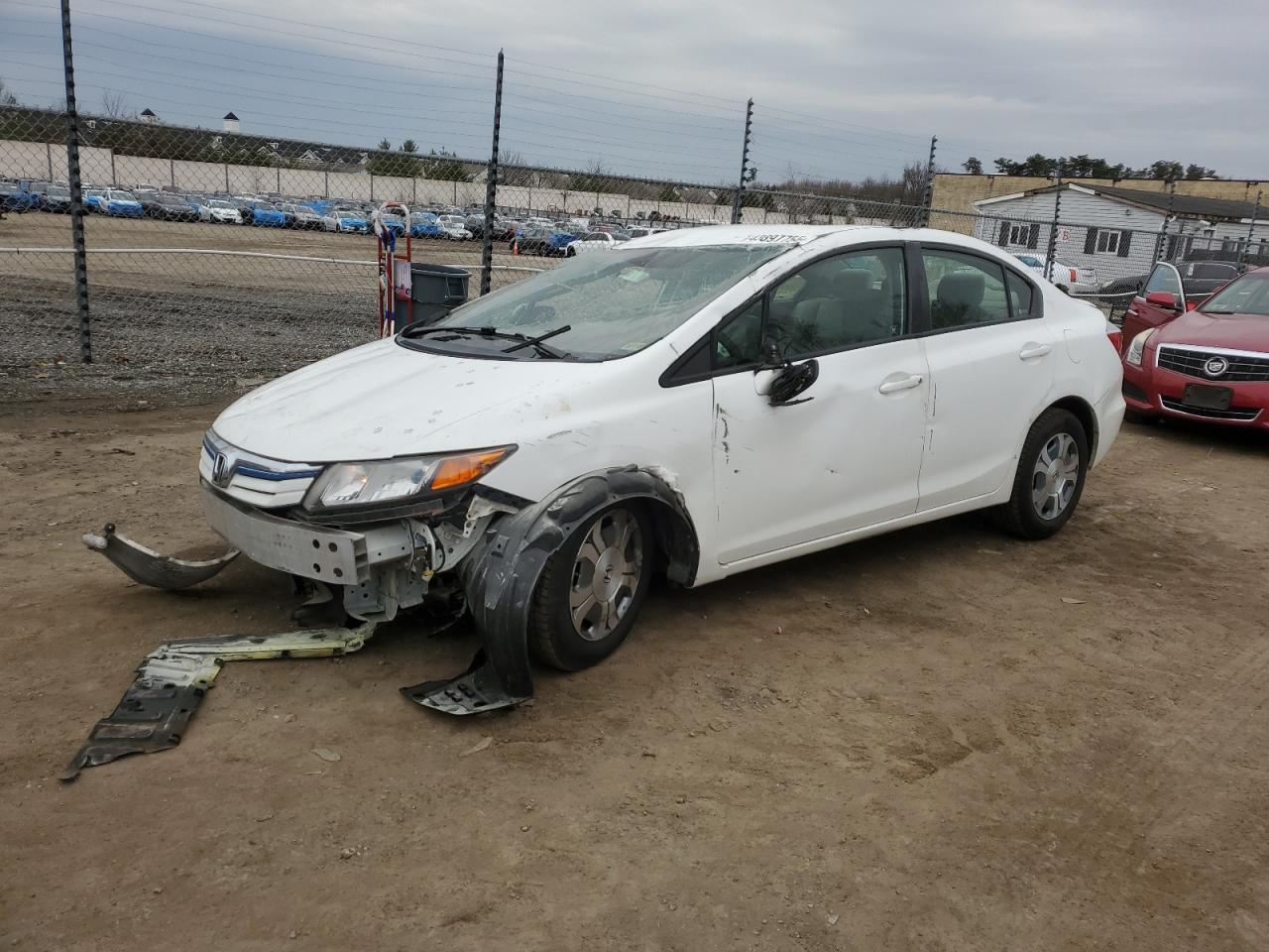 2012 Honda Civic VIN JHMFB4F24CS009540