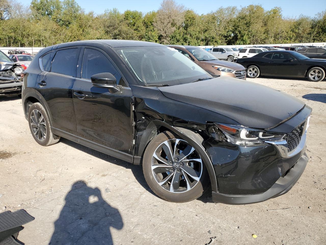2023 Mazda CX-5 VIN JM3KFBEMXP0131145 Copart auction photo, side / undercarriage damage thumbnail 4