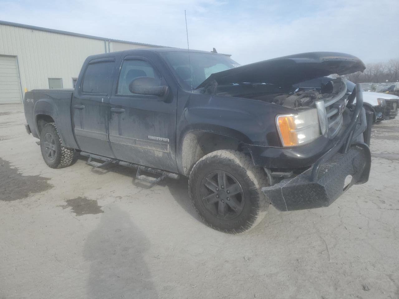 2013 GMC Sierra VIN 3GTP2VE73DG291316 Copart auction photo, front end / rear end damage thumbnail 4