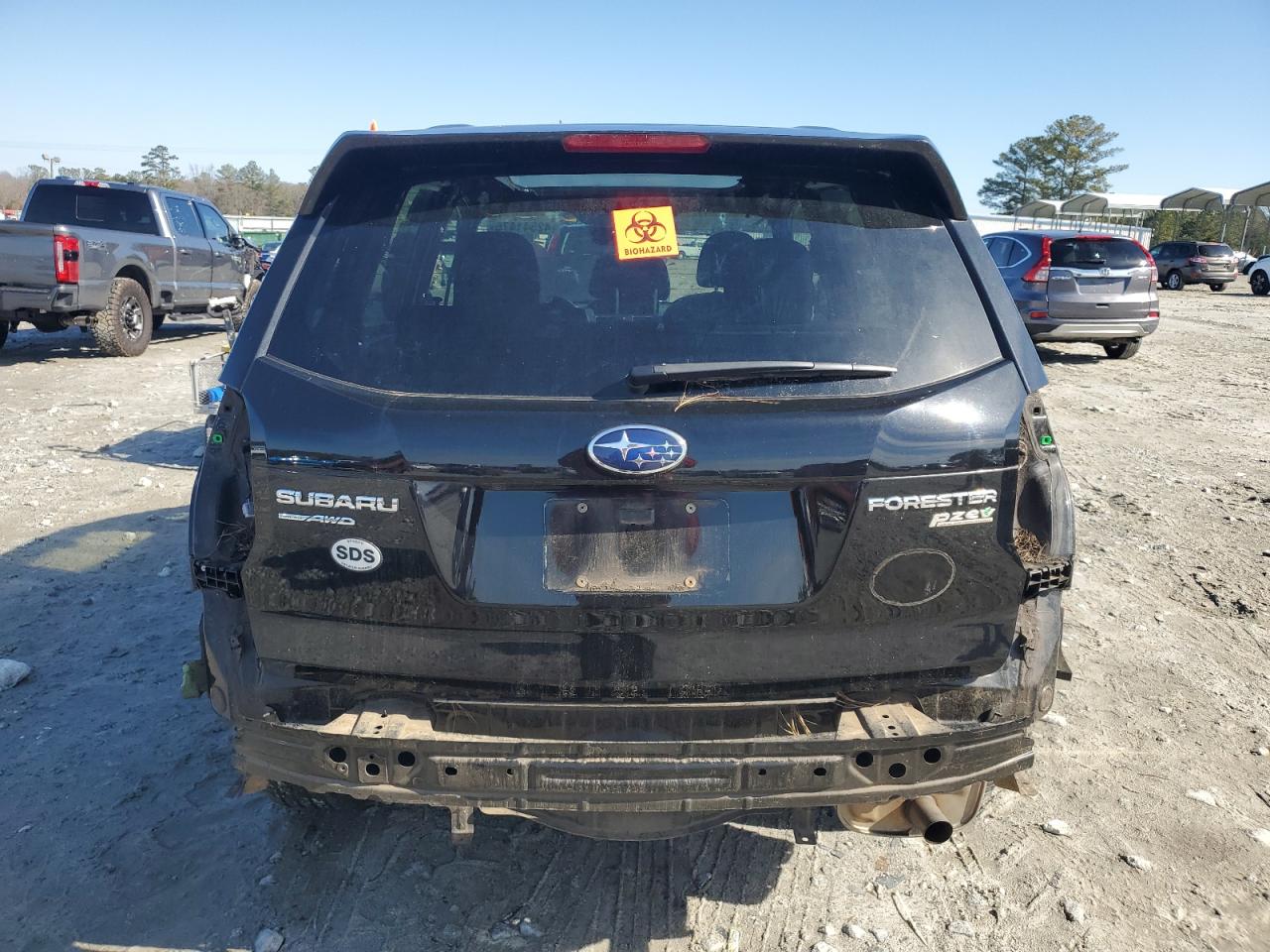 2017 Subaru Forester VIN JF2SJAEC5HH437425 Copart auction photo, rear end / top/roof damage thumbnail 6