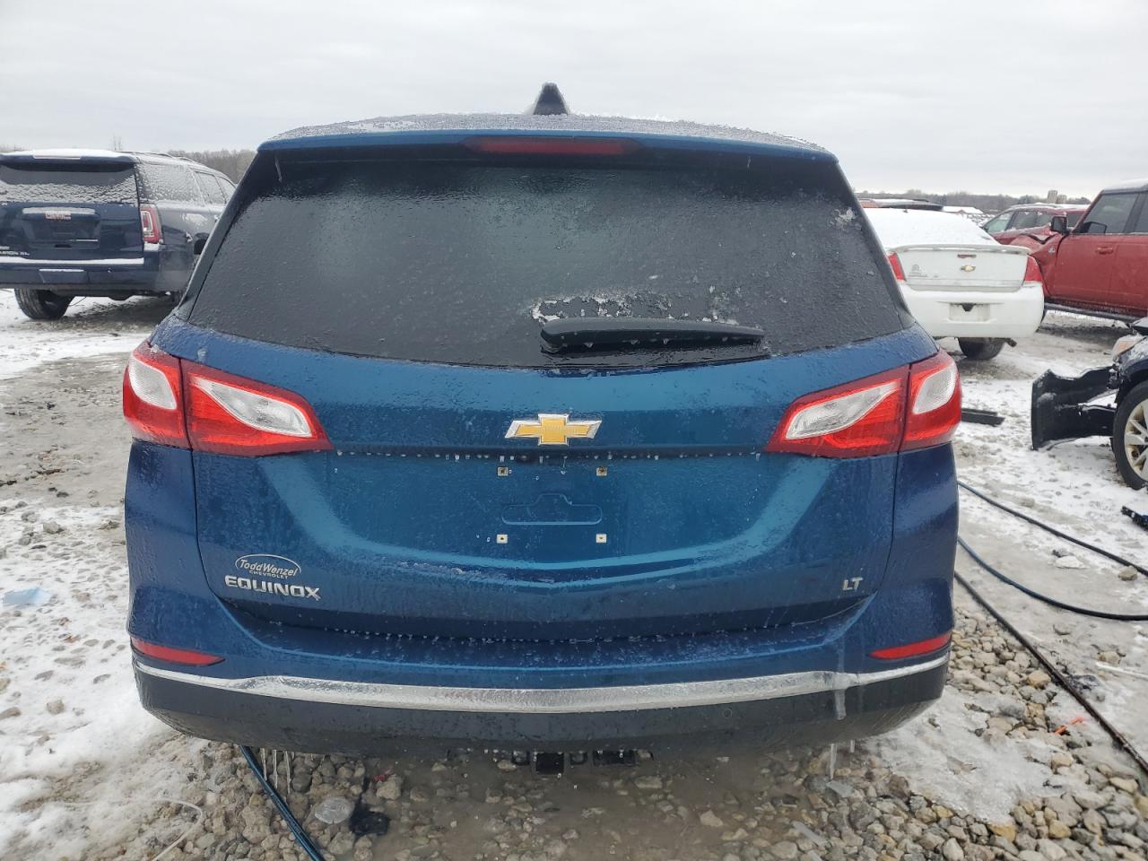 2019 Chevrolet Equinox VIN 2GNAXJEV1K6236247 Copart auction photo, front end / side damage thumbnail 6