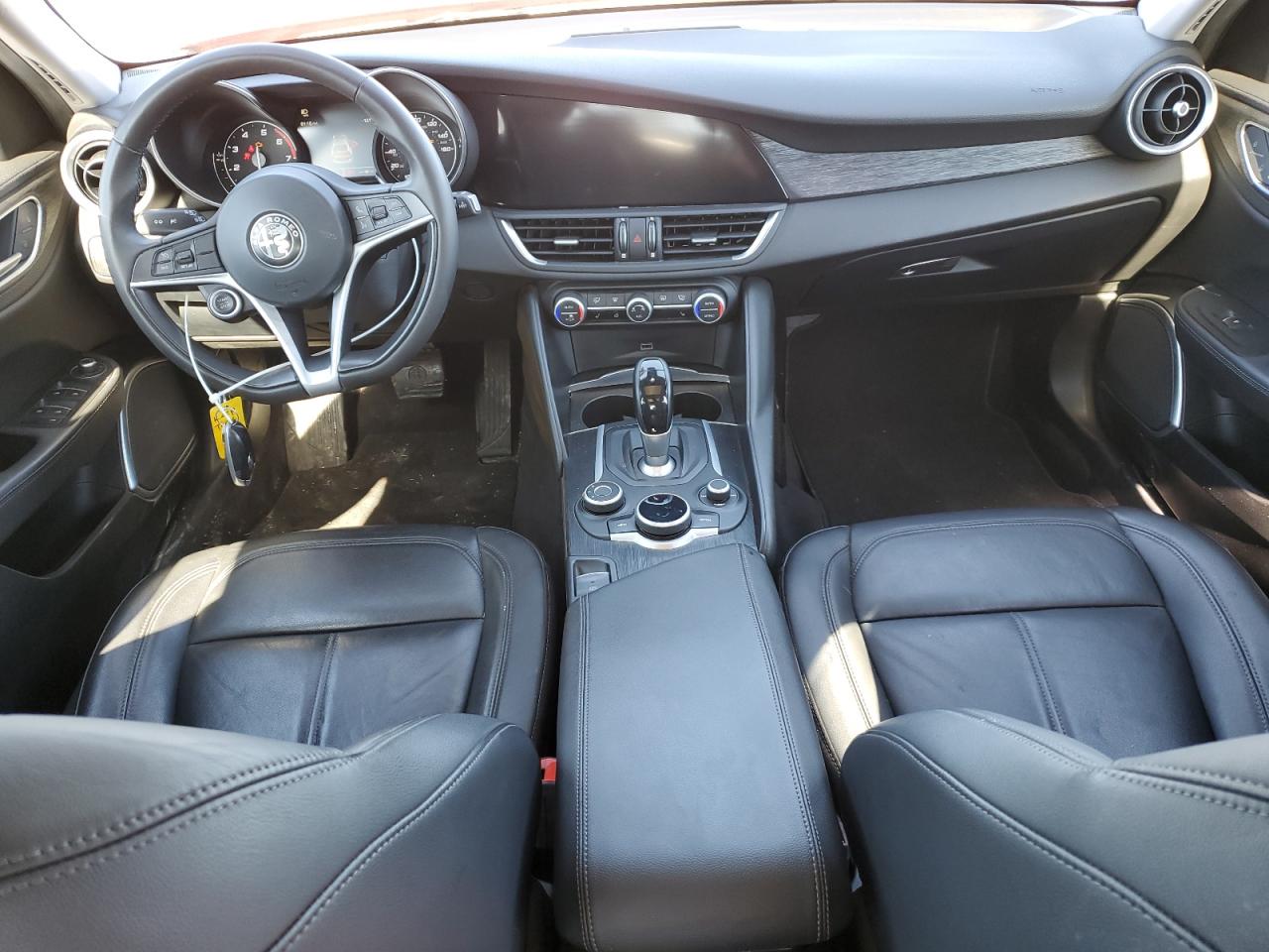 2018 Alfa Romeo Giulia VIN ZARFAEDN4J7597579 Copart auction photo, front end damage thumbnail 8