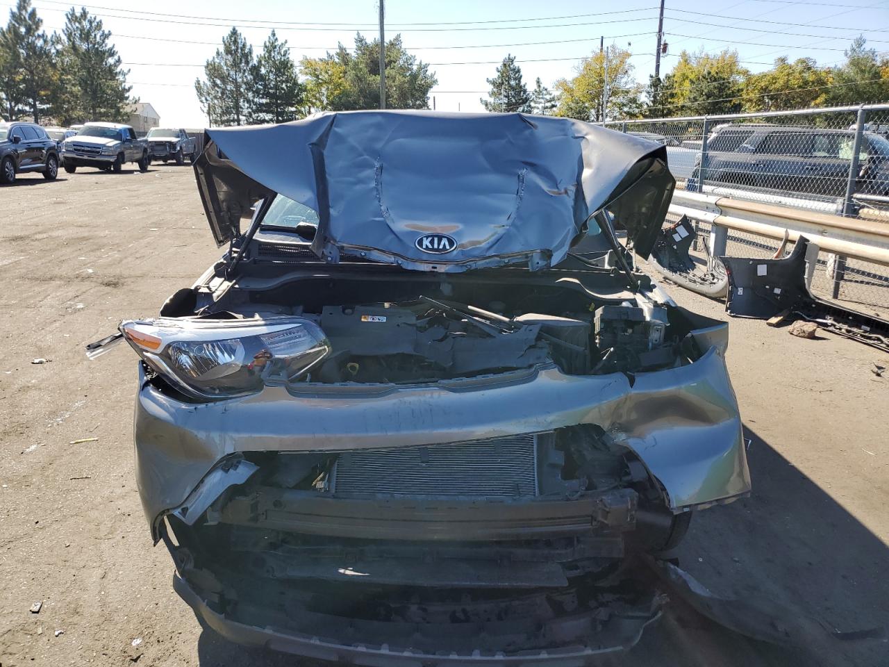 2016 KIA Soul VIN KNDJN2A27G7348350 Copart auction photo, front end damage thumbnail 5