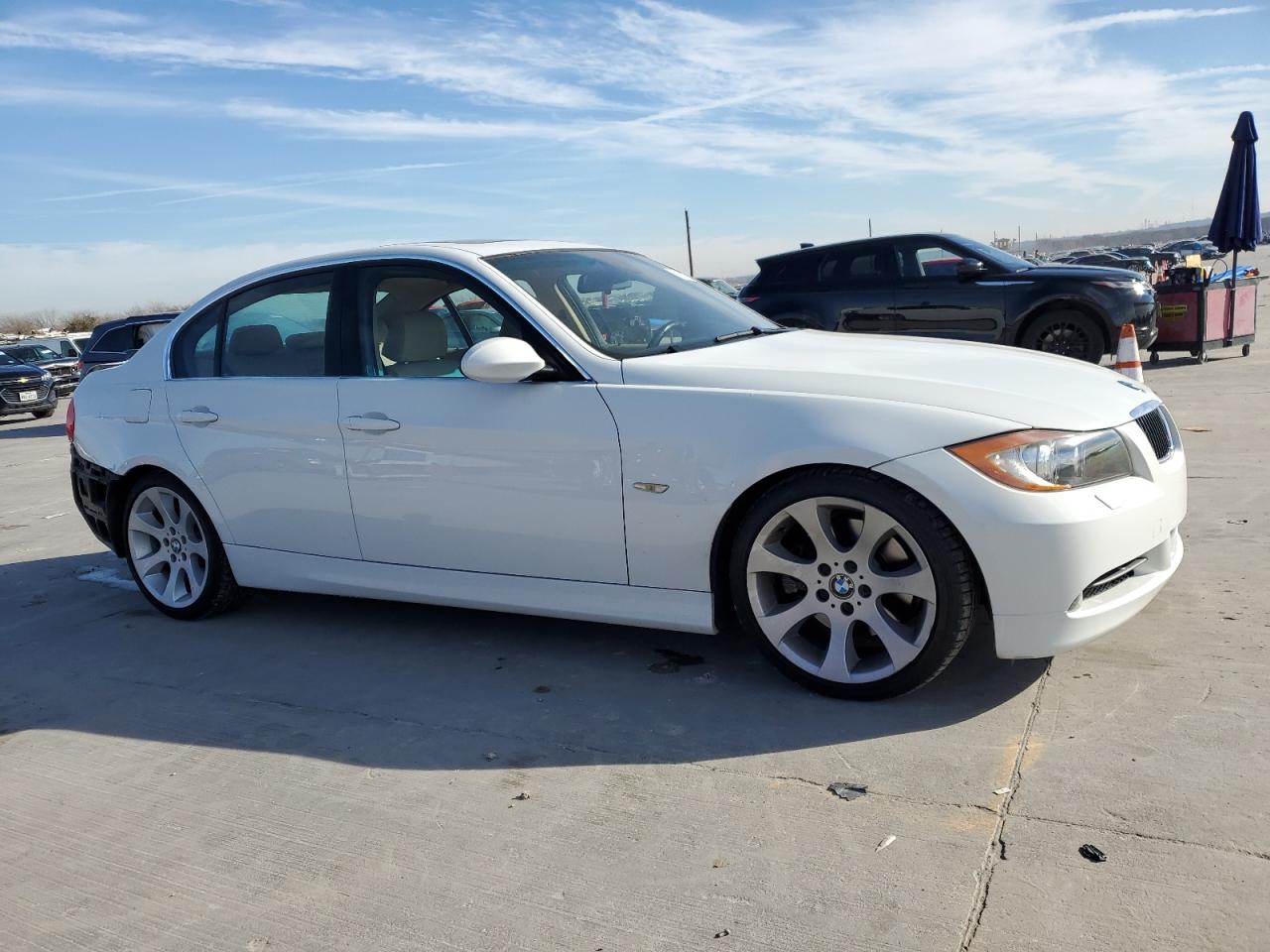 2006 BMW 3er VIN WBAVB33586KS37788 Copart auction photo, rear end damage thumbnail 4