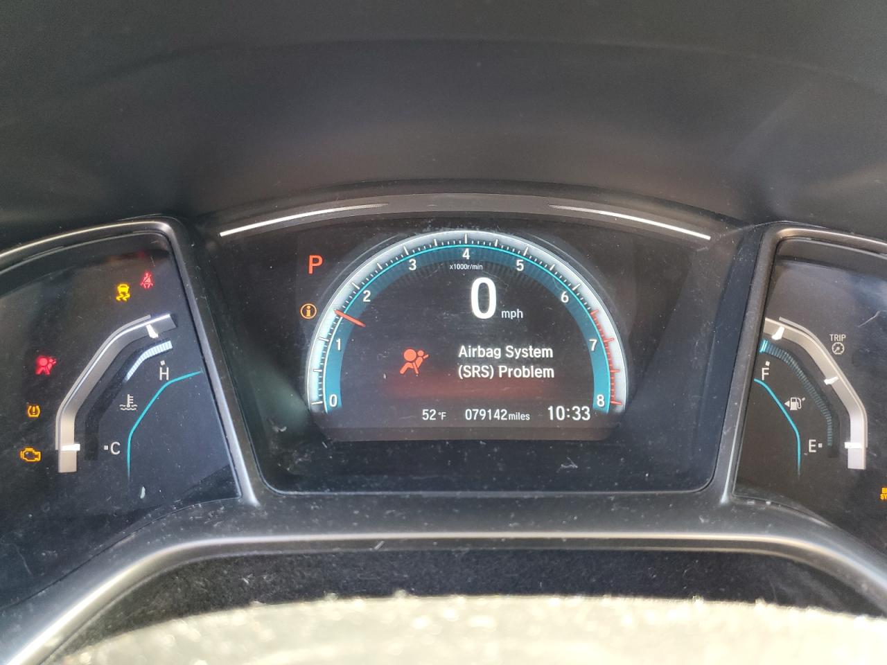 2017 Honda Civic VIN SHHFK7H56HU408575 Copart auction photo, front end damage thumbnail 9