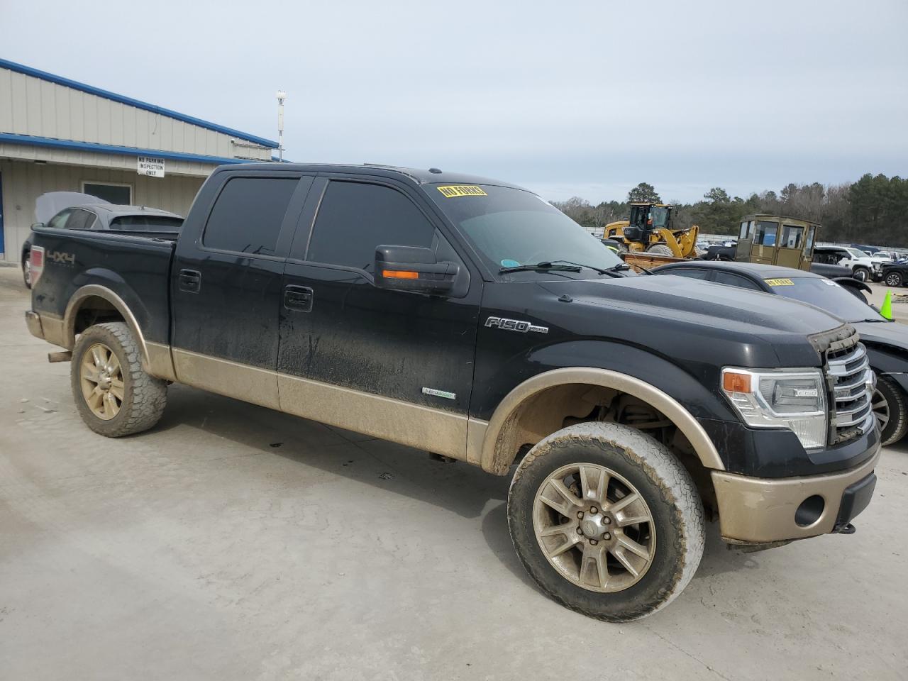 2013 Ford F-150 VIN 1FTFW1ET8DFA42890 Copart auction photo, front end / side damage thumbnail 4