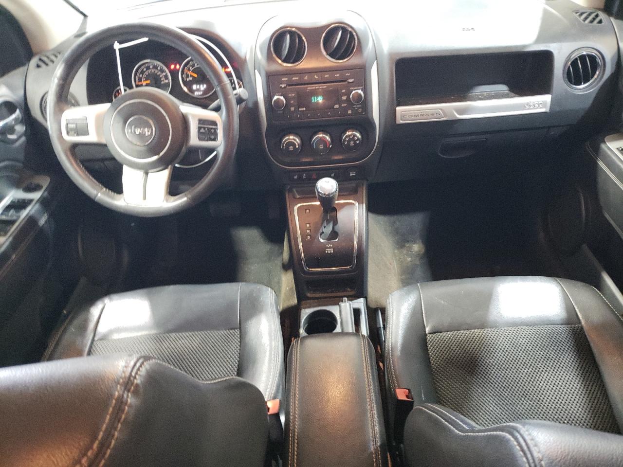 2016 Jeep Compass VIN 1C4NJDEB3GD581775 Copart auction photo, front end / side damage thumbnail 8