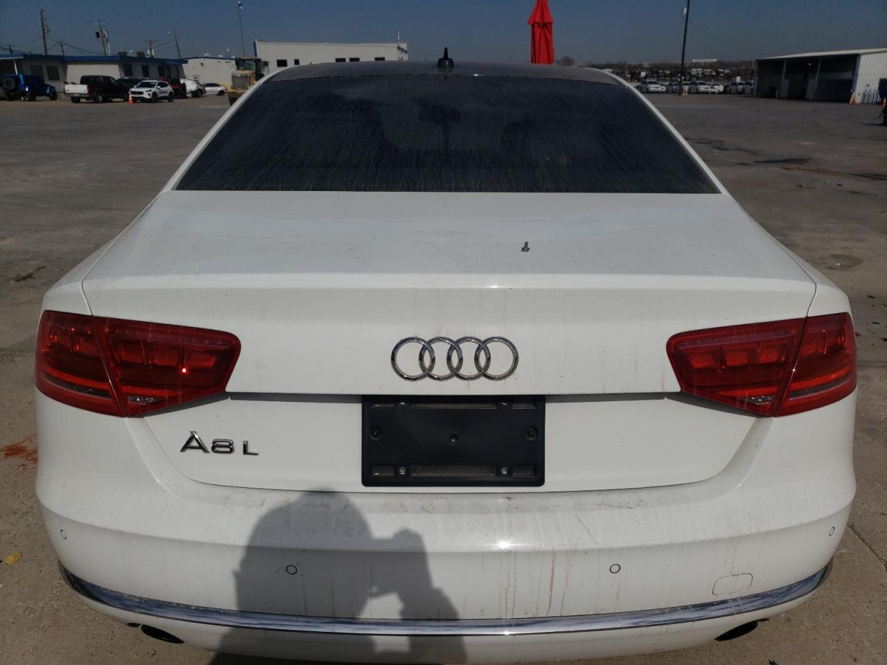 2013 Audi A8 VIN WAURGAFD8DN012566 Copart auction photo, side damage thumbnail 6
