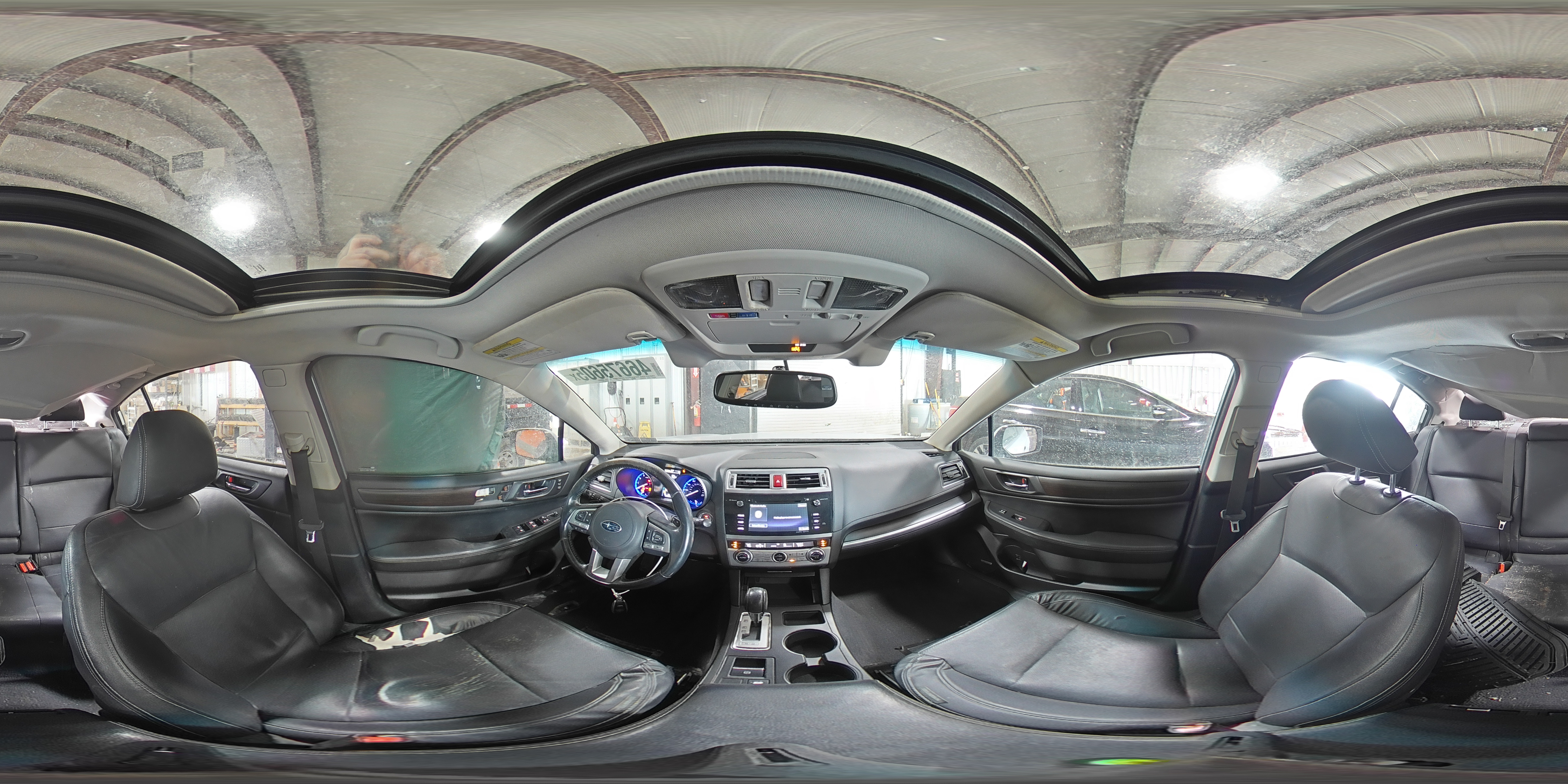 2016 Subaru Legacy VIN 4S3BNAN68G3037321 Copart auction photo, rear end / top/roof damage thumbnail 12