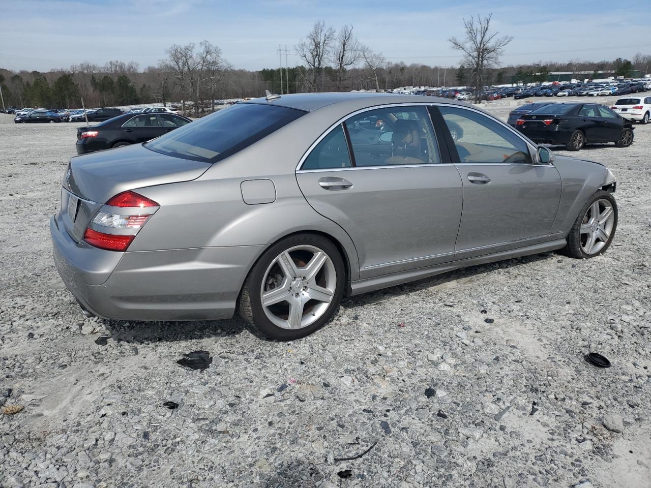 2009 Mercedes-Benz S-klasse VIN WDDNG71XX9A262756 Copart auction photo, front end damage thumbnail 3