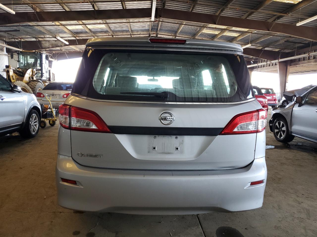 2015 Nissan Quest VIN JN8AE2KP0F9127027 Copart auction photo, side / rear end damage thumbnail 6