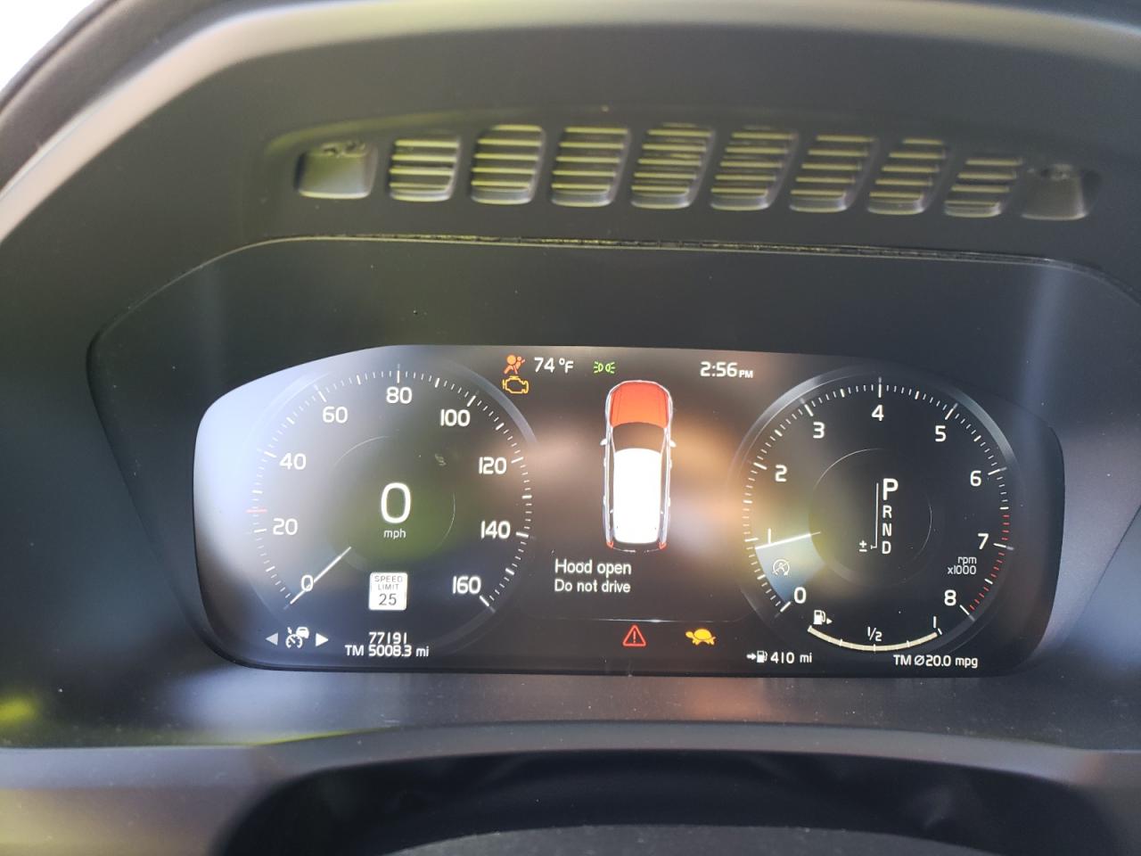 2019 Volvo XC90 VIN YV4A22PM4K1474949 Copart auction photo, front end damage thumbnail 9