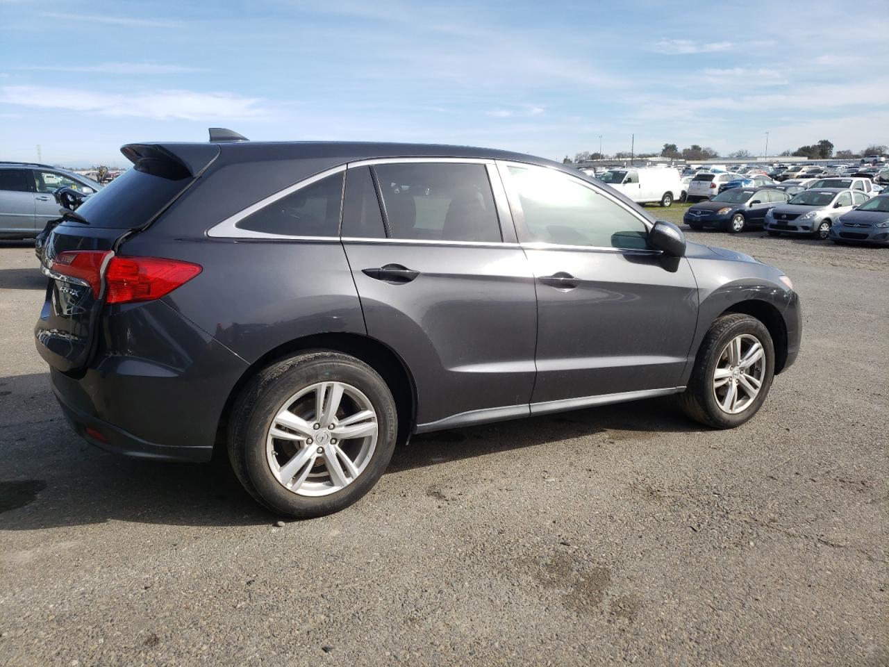 2014 Acura RDX VIN 5J8TB3H57EL012436 Copart auction photo, all over damage thumbnail 3