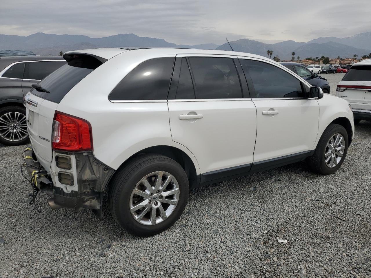 2014 Ford Edge VIN 2FMDK3KC3EBA65155 Copart auction photo, rear end damage thumbnail 3