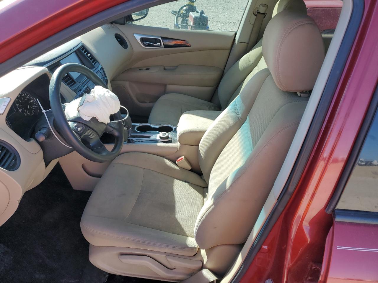 2017 Nissan Pathfinder VIN 5N1DR2MM0HC600233 Copart auction photo, front end / rear end damage thumbnail 7