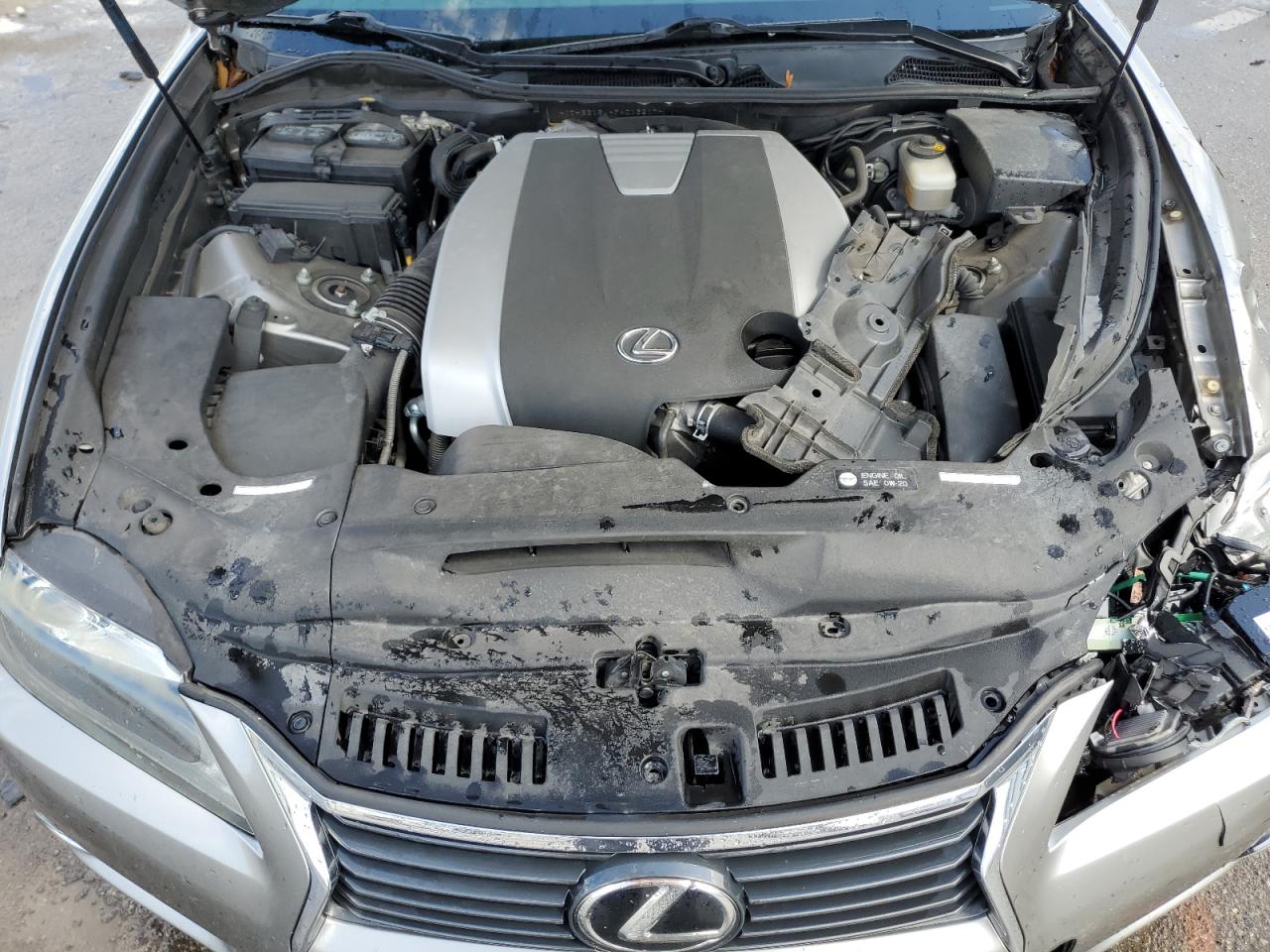 2015 Lexus GS VIN JTHBE1BLXFA013217 Copart auction photo, front end damage thumbnail 11