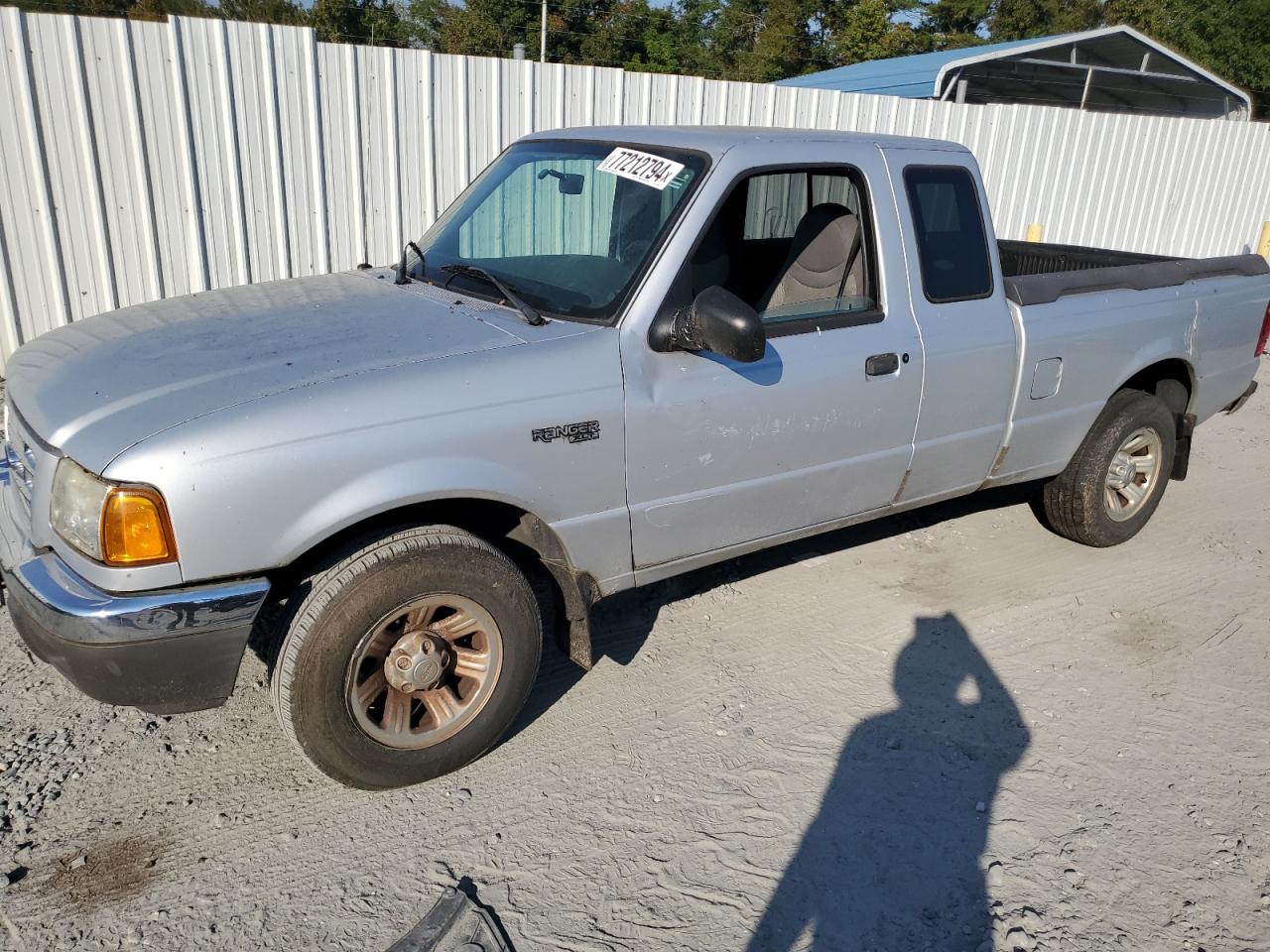 2001 Ford Ranger VIN 1FTYR14VX1PB76602