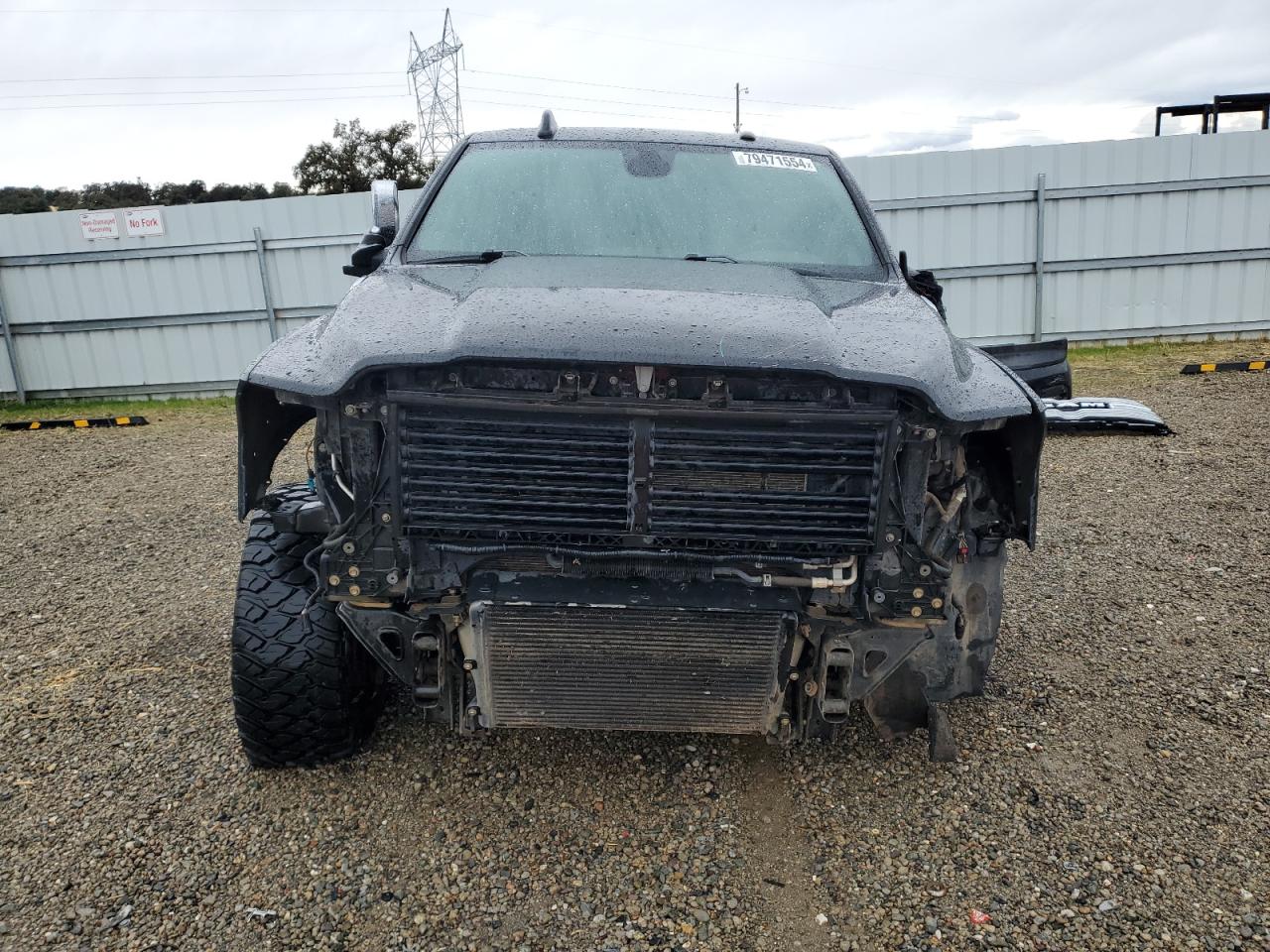2021 RAM 2500 VIN 3C6UR5NL1MG523785 Copart auction photo, front end / rear end damage thumbnail 5