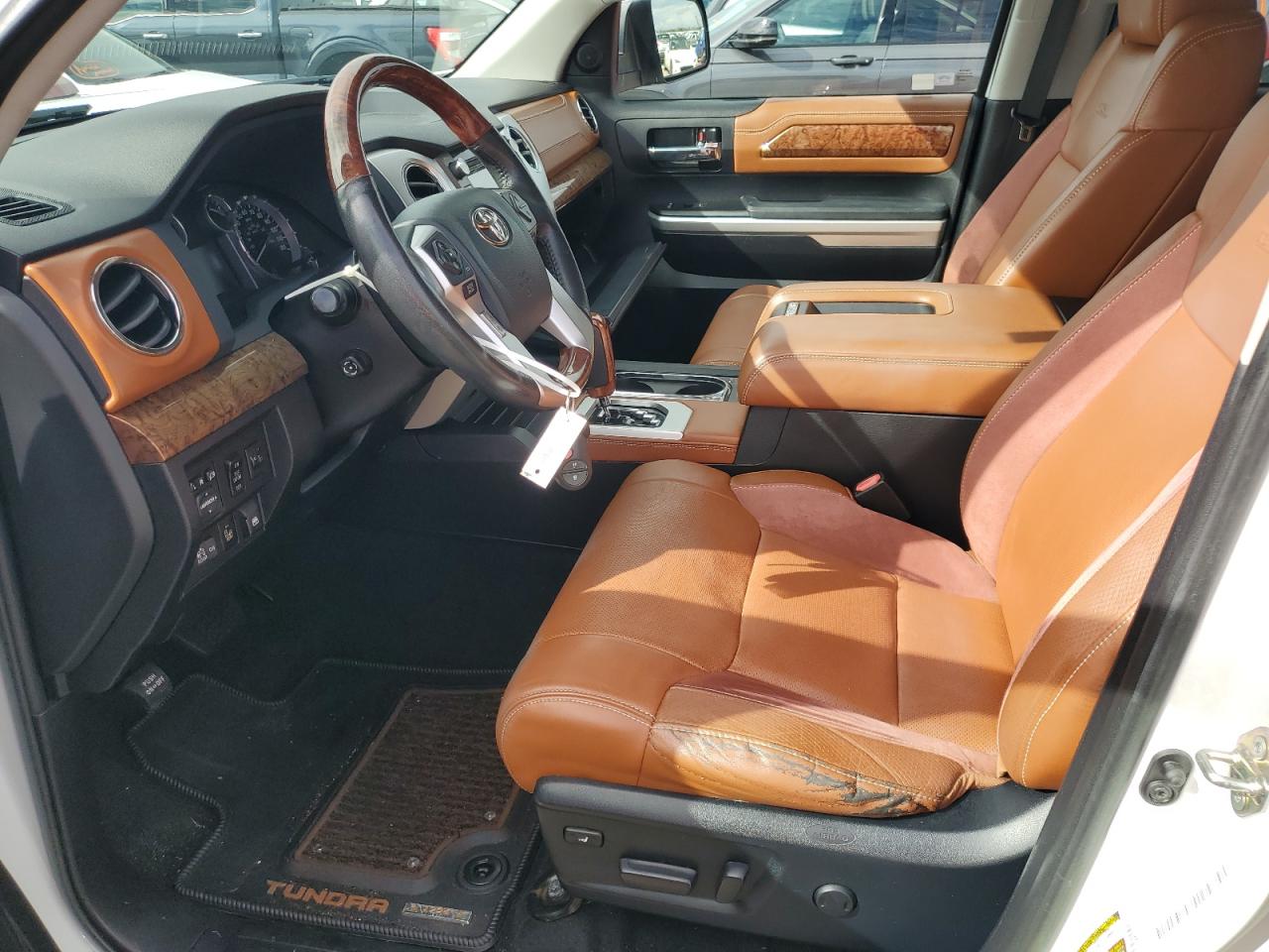 2016 Toyota Tundra VIN 5TFGW5F17GX205276 Copart auction photo, water/flood damage thumbnail 7
