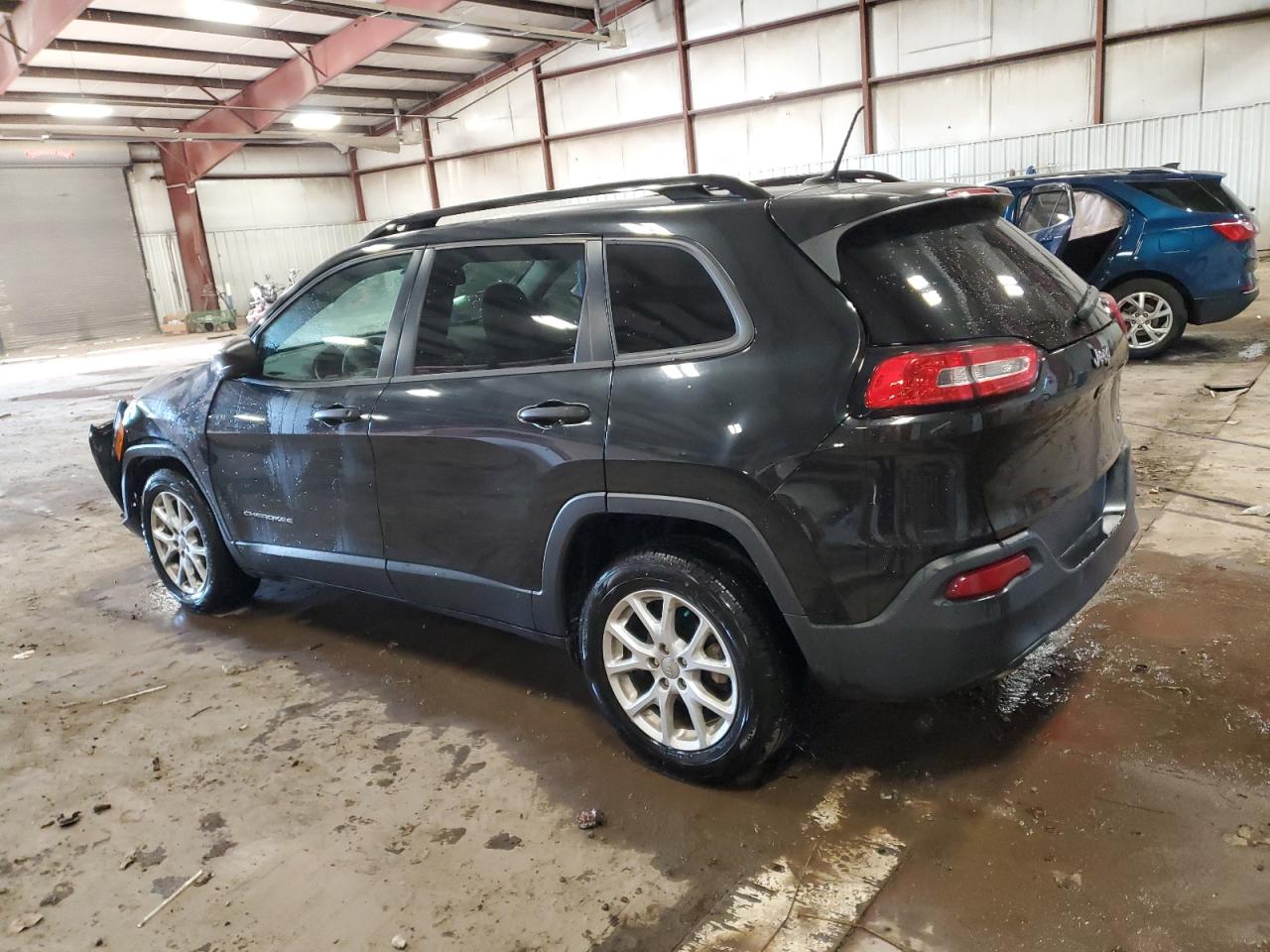 2016 Jeep Grand Cherokee VIN 1C4PJLAB1GW177354 Copart auction photo, front end / side damage thumbnail 2