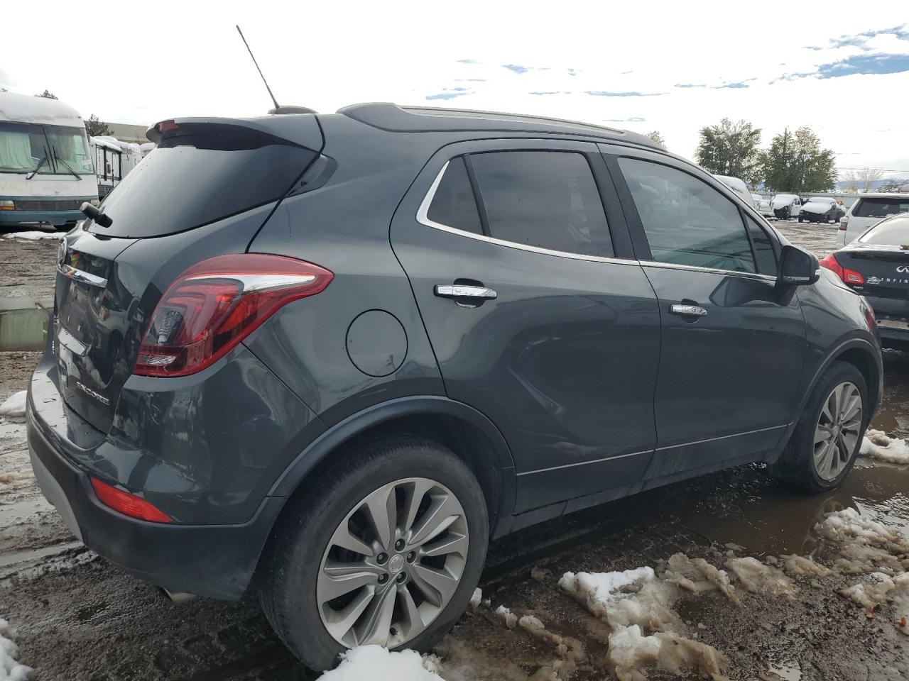 2017 Buick Encore VIN KL4CJASB4HB107545 Copart auction photo, front end damage thumbnail 3