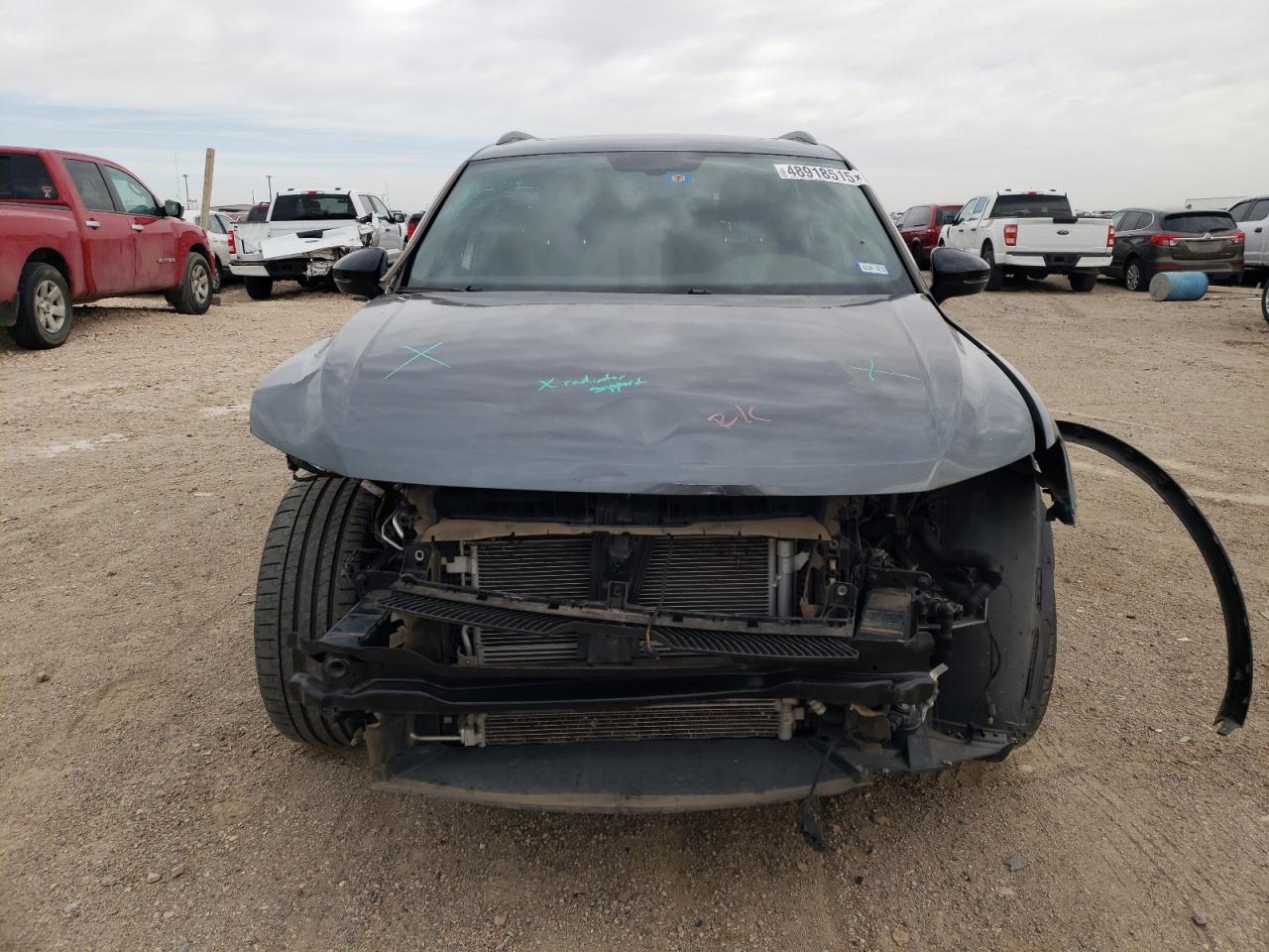 2021 Volkswagen Tiguan VIN 3VV2B7AX5MM057855 Copart auction photo, front end damage thumbnail 5