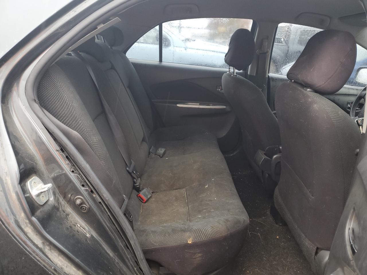 2010 Toyota Yaris VIN JTDBT4K38A1358862 Copart auction photo, rear end / front end damage thumbnail 10