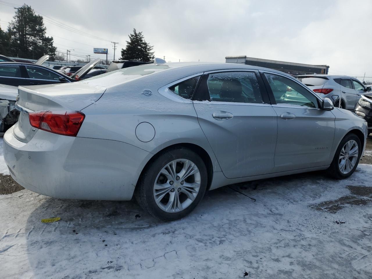 2014 Chevrolet Impala VIN 2G1125S32E9171440 Copart auction photo, front end damage thumbnail 3