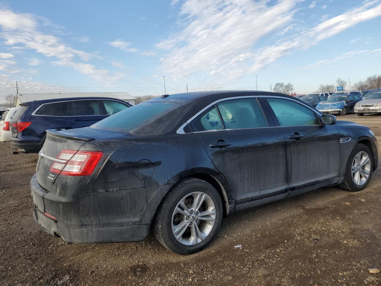 2014 Ford Taurus VIN 1FAHP2E88EG113434 Copart auction photo, front end damage thumbnail 3