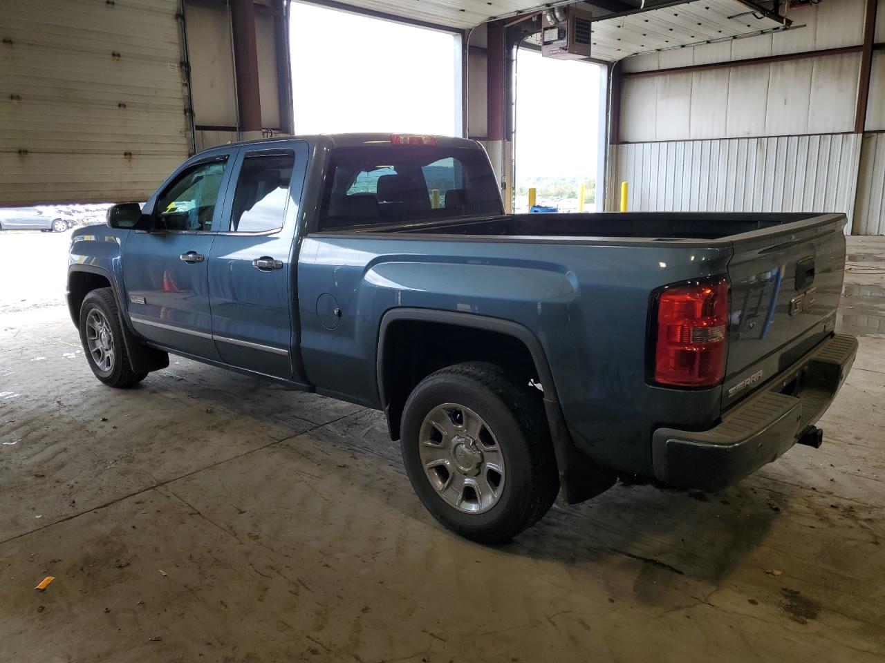 2014 GMC Sierra VIN 1GTV2UEH2EZ147347 Copart auction photo, front end / side damage thumbnail 2