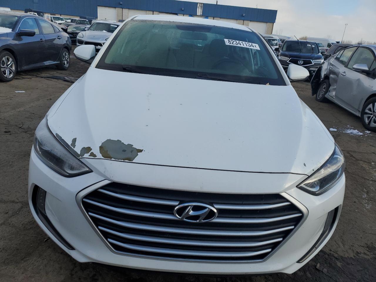 2017 Hyundai Elantra VIN 5NPD84LFXHH017968 Copart auction photo, side damage thumbnail 5