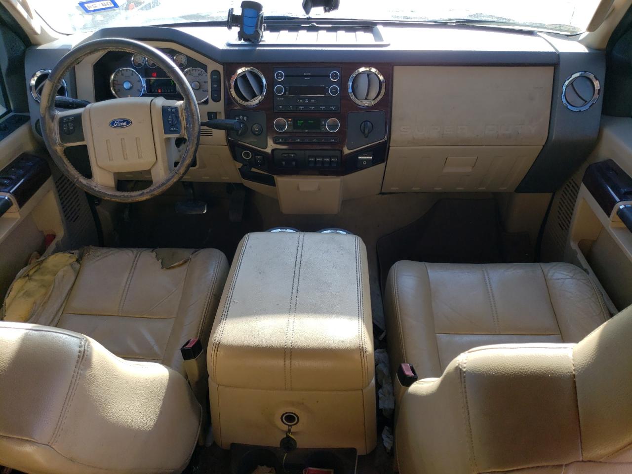 2009 Ford F350 VIN 1FTWW33R19EA34517 Copart auction photo, side damage thumbnail 8
