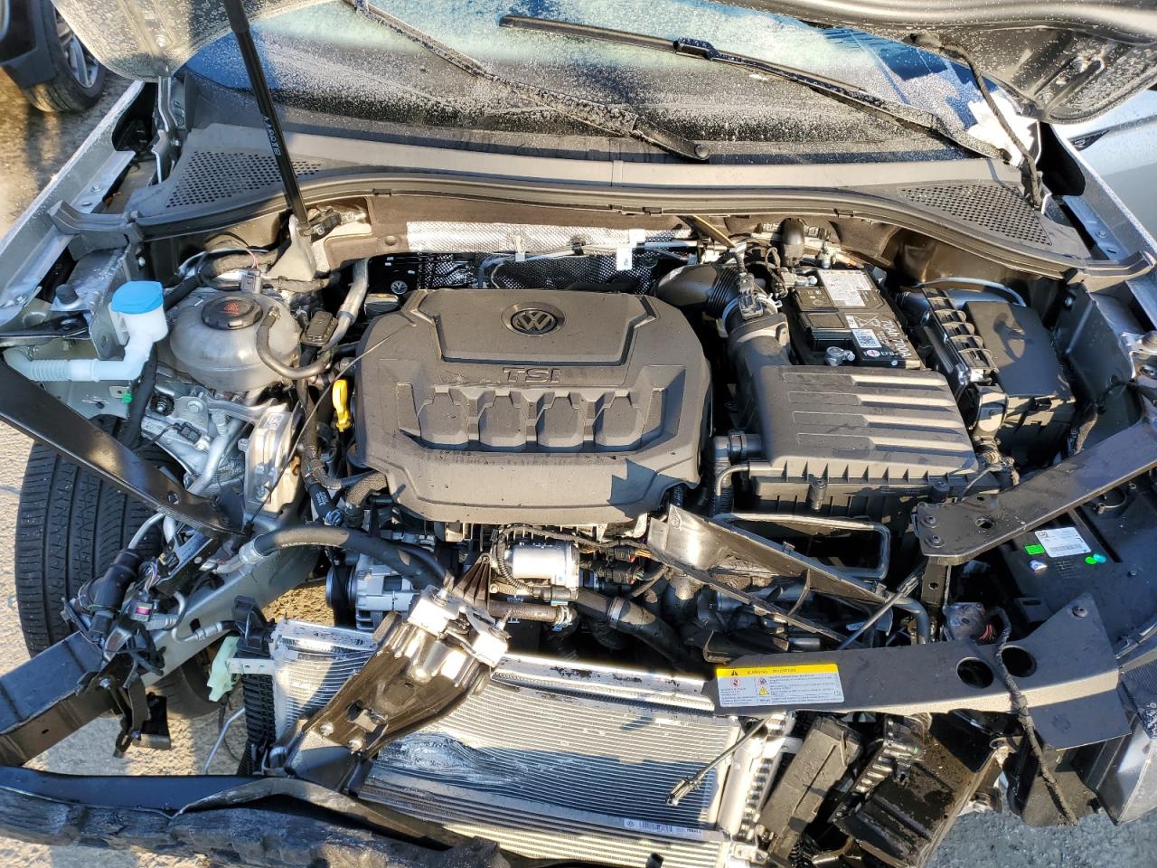 2024 Volkswagen Tiguan VIN 3VVCB7AX5RM129682 Copart auction photo, front end damage thumbnail 13