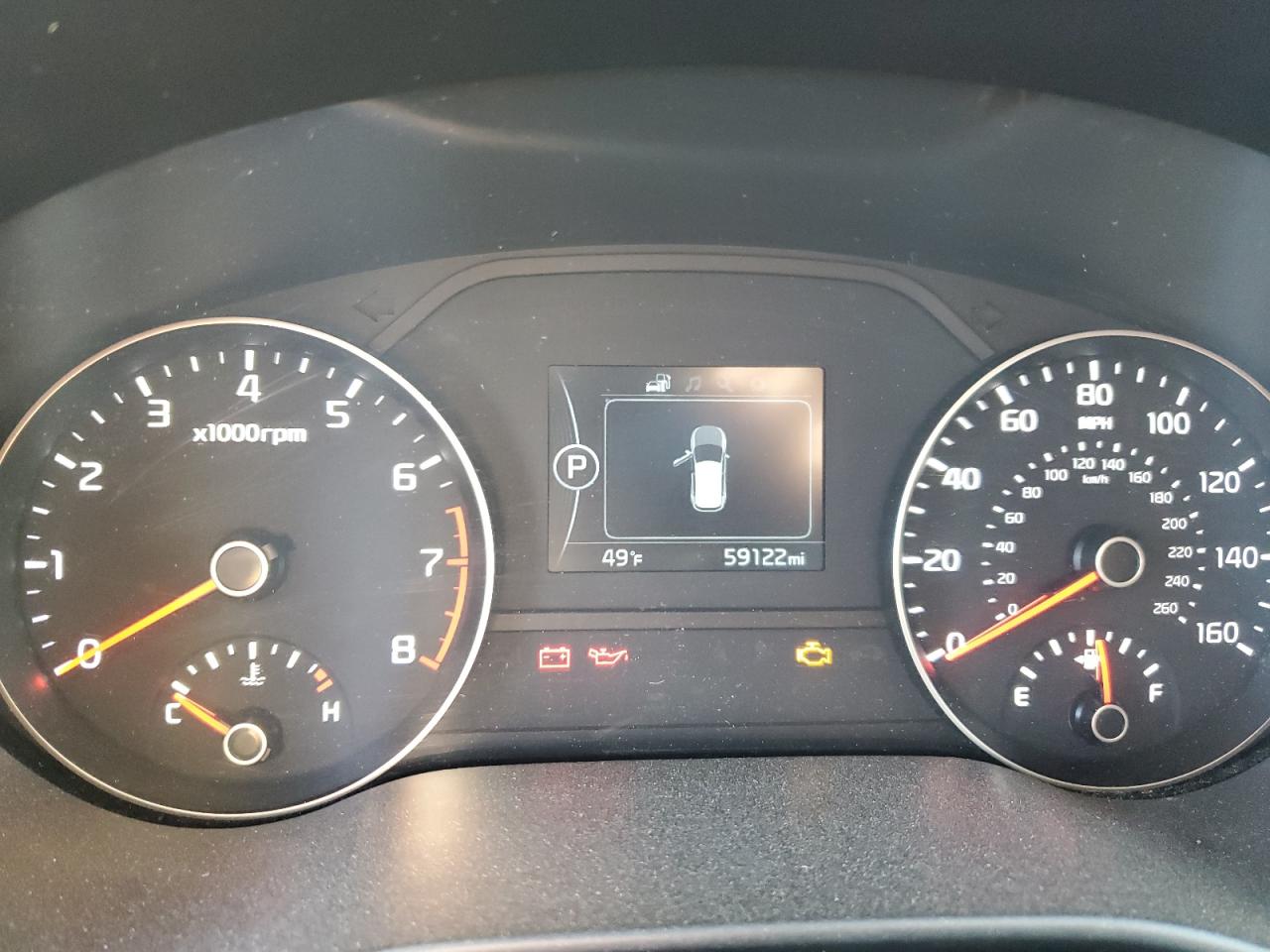 2019 KIA Sportage VIN KNDPMCACXK7567114 Copart auction photo, hail / rear end damage thumbnail 9
