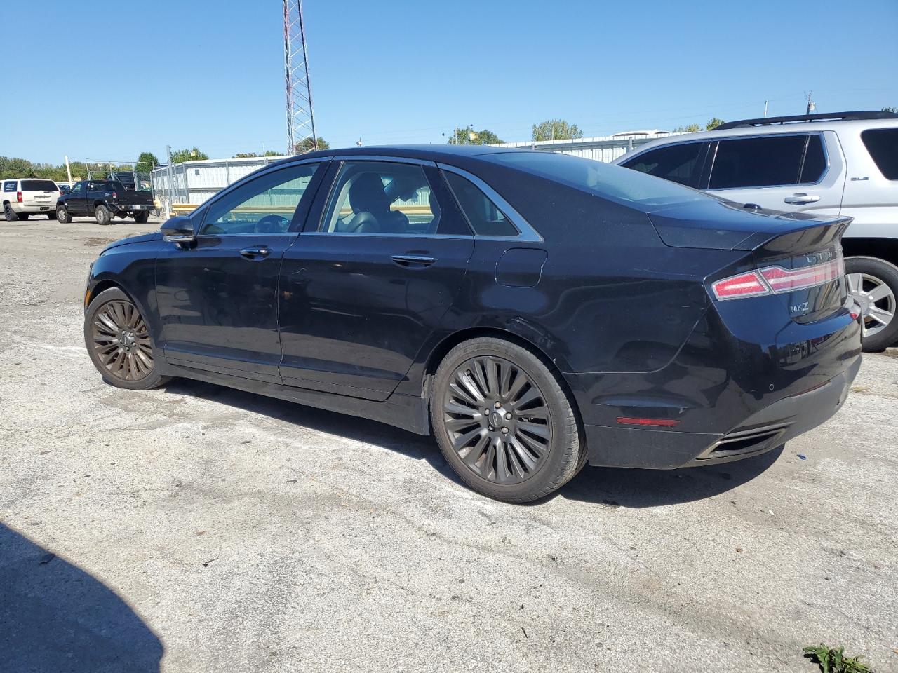 2014 Lincoln MKZ VIN 3LN6L2G96ER824010 Copart auction photo, side damage thumbnail 2