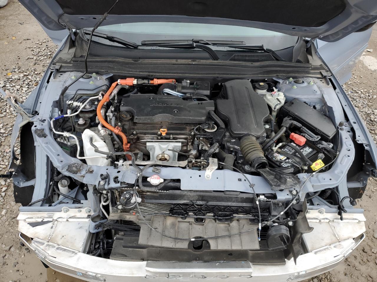 2022 Honda Accord VIN 1HGCV3F23NA015619 Copart auction photo, front end / minor dent/scratches damage thumbnail 11