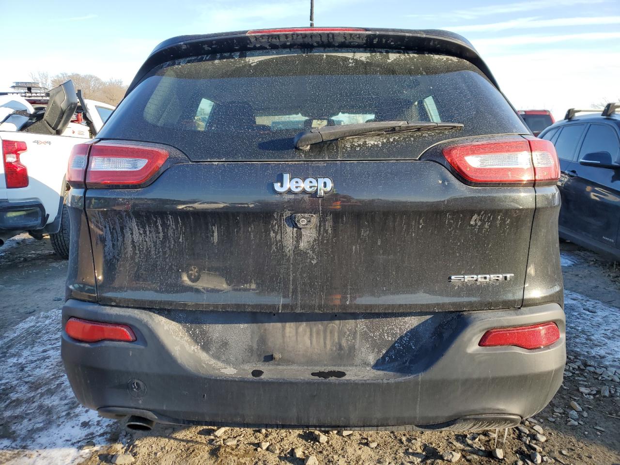 2015 Jeep Grand Cherokee VIN 1C4PJLAB0FW663300 Copart auction photo, front end damage thumbnail 6
