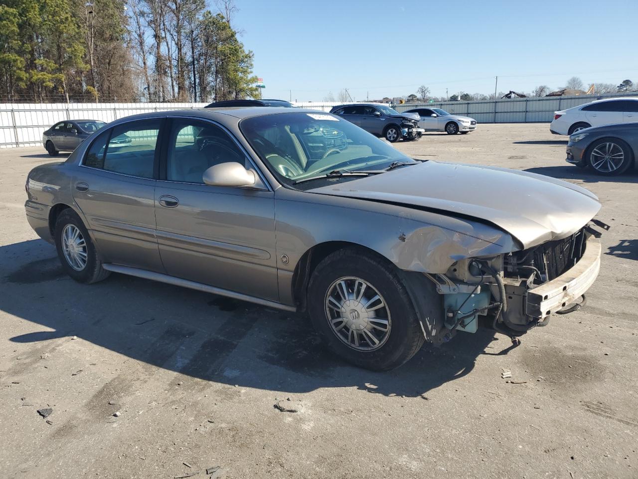 2002 Buick LeSabre VIN 1G4HP54K82U163946 Copart auction photo, front end damage thumbnail 4
