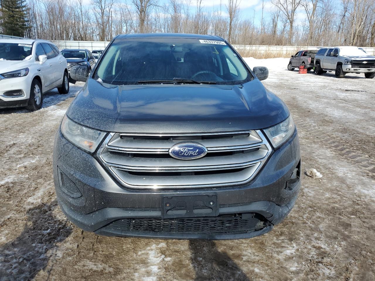 2015 Ford Edge VIN 2FMTK4G9XFBC09879 Copart auction photo, side / rear end damage thumbnail 5