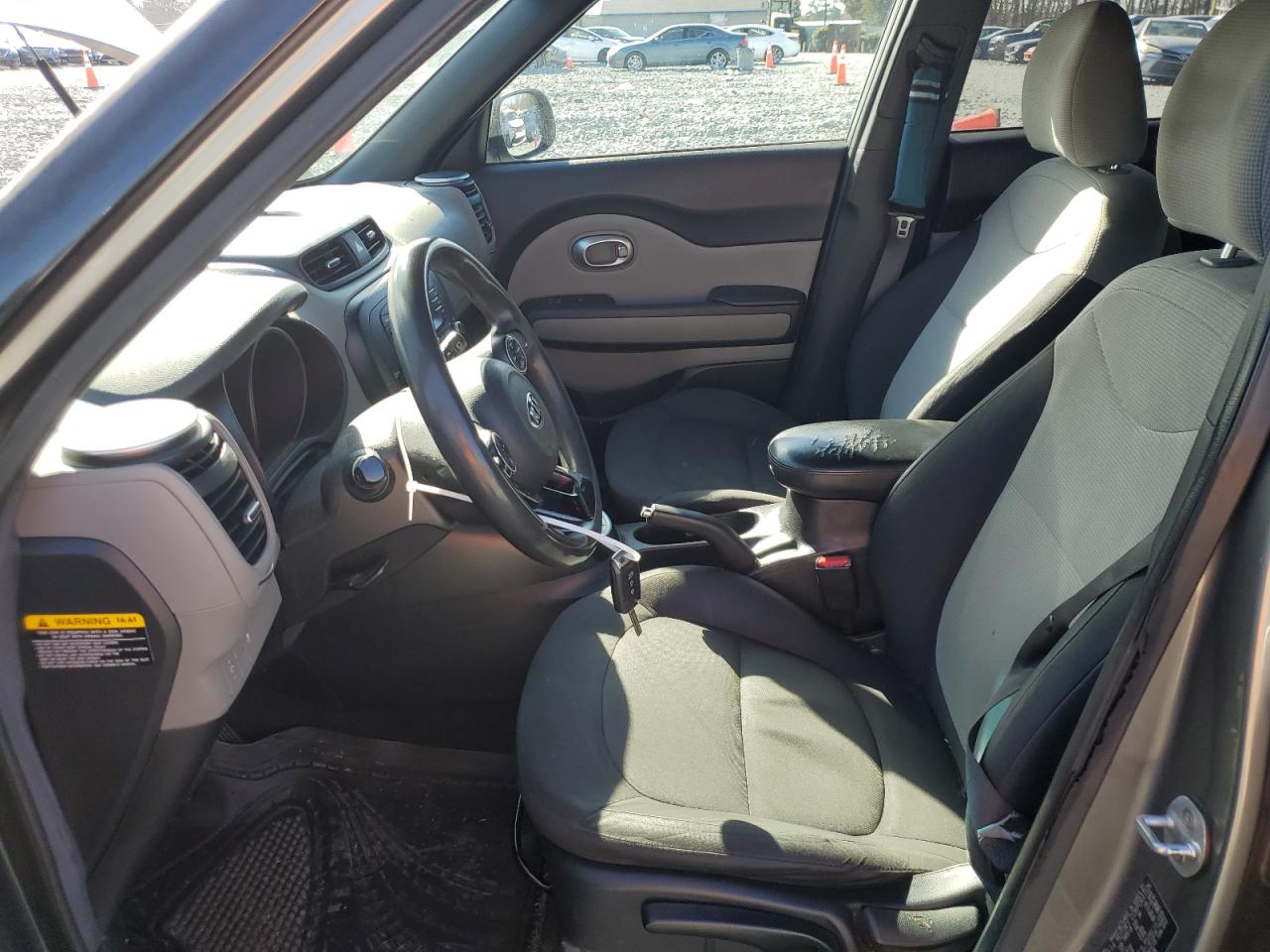 2015 KIA Soul VIN KNDJN2A21F7155495 Copart auction photo, rear end / minor dent/scratches damage thumbnail 7