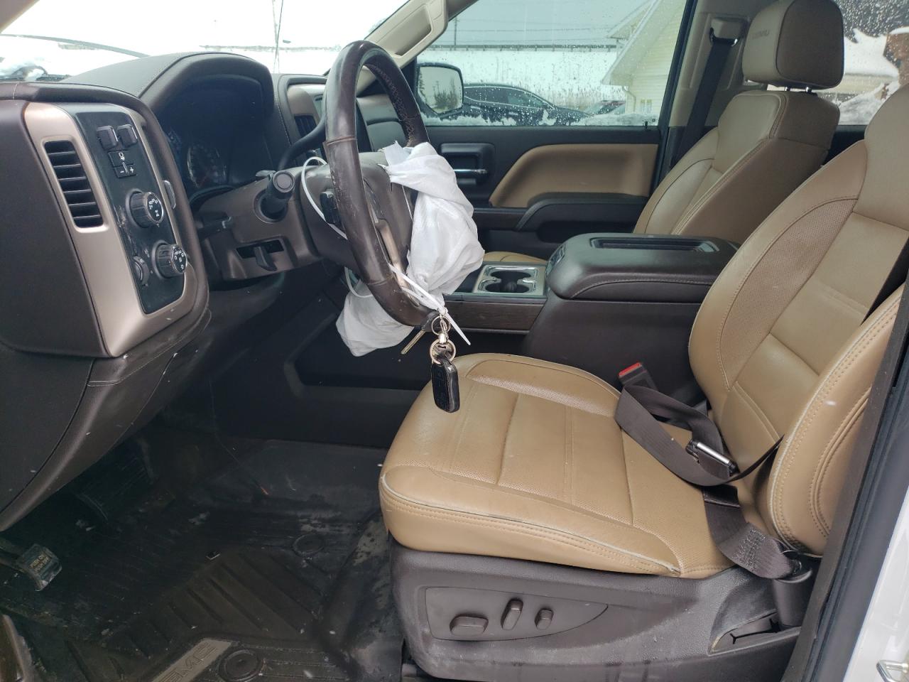 2018 GMC Sierra VIN 3GTU2PEJ5JG443988 Copart auction photo, front end / side damage thumbnail 7