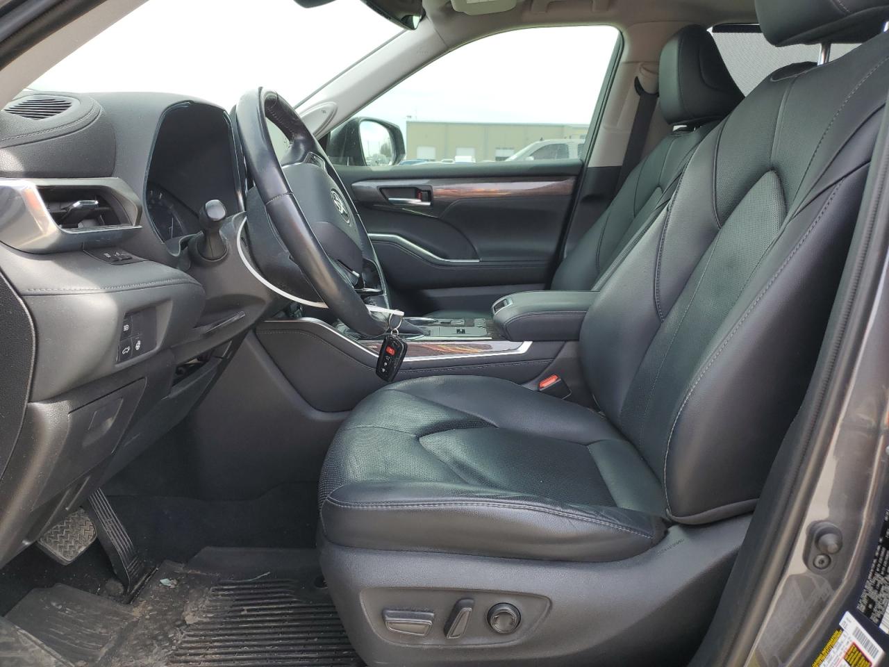 2020 Toyota Highlander VIN 5TDYZRAH3LS018754 Copart auction photo, rear end / side damage thumbnail 7