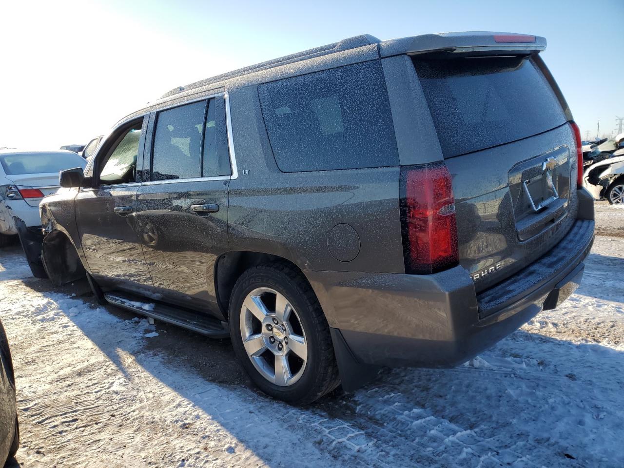 2015 Chevrolet Tahoe VIN 1GNSKBKC0FR599323 Copart auction photo, front end damage thumbnail 2