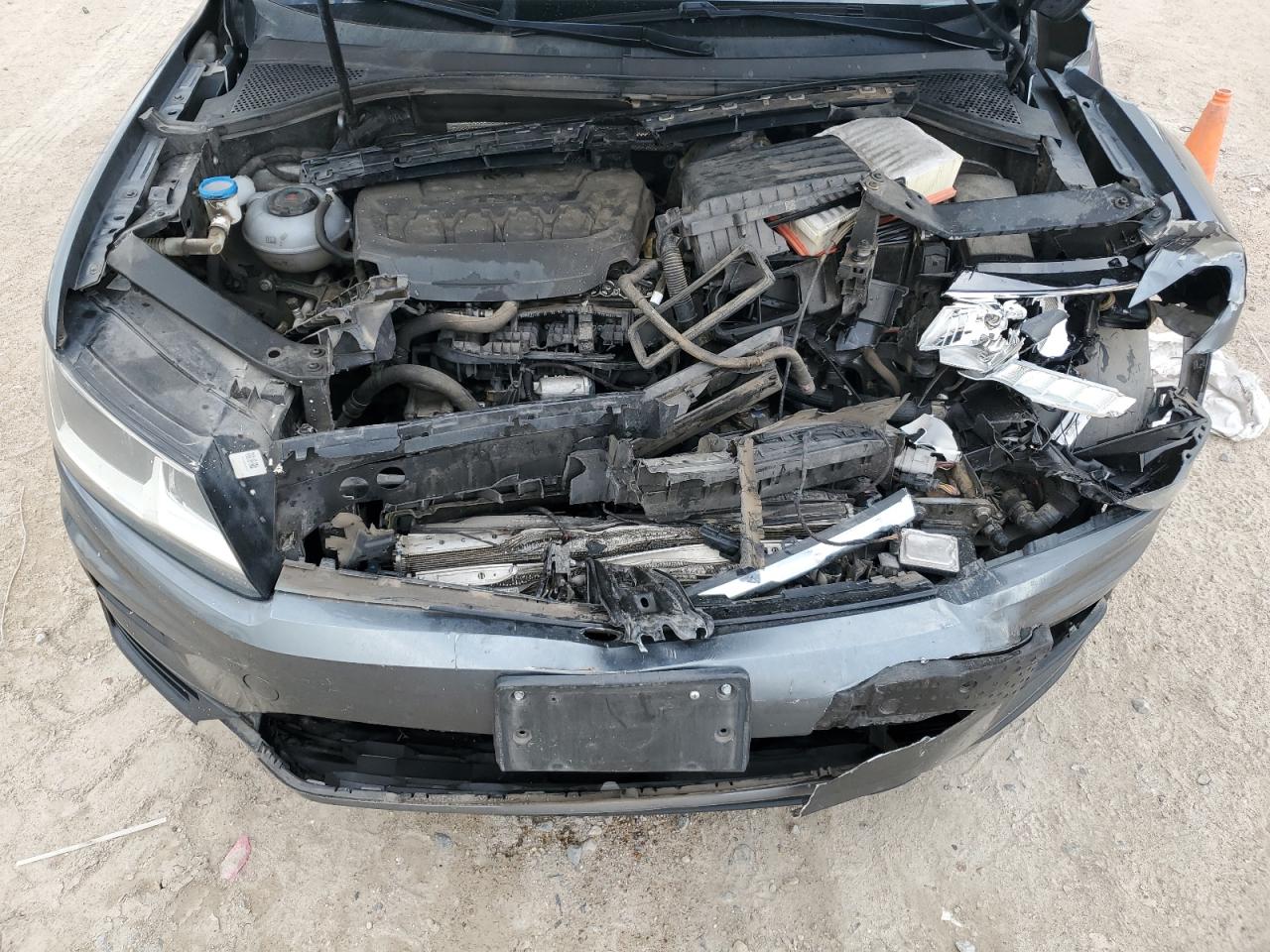 2018 Volkswagen Tiguan VIN 3VV3B7AX0JM131991 Copart auction photo, front end damage thumbnail 14