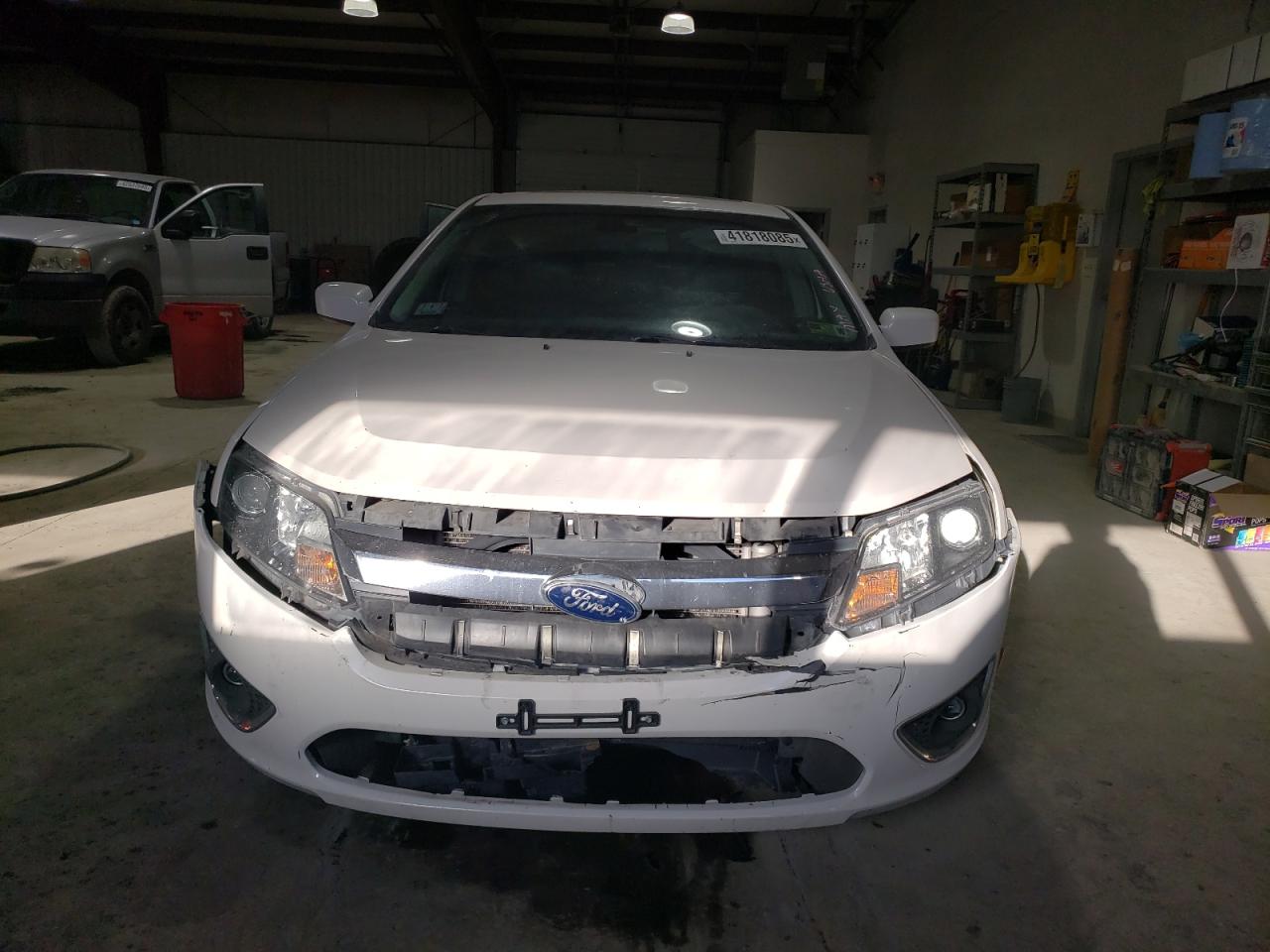2011 Ford Fusion VIN 3FAHP0JG5BR131377 Copart auction photo, front end / side damage thumbnail 5