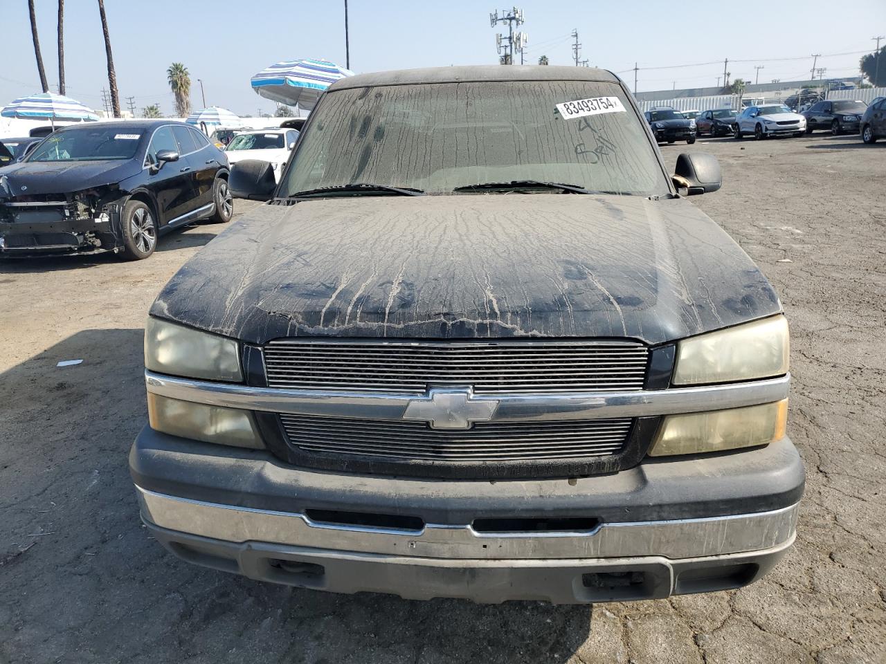 2003 Chevrolet Silverado VIN 2GCEC19V931181285 Copart auction photo, all over damage thumbnail 5