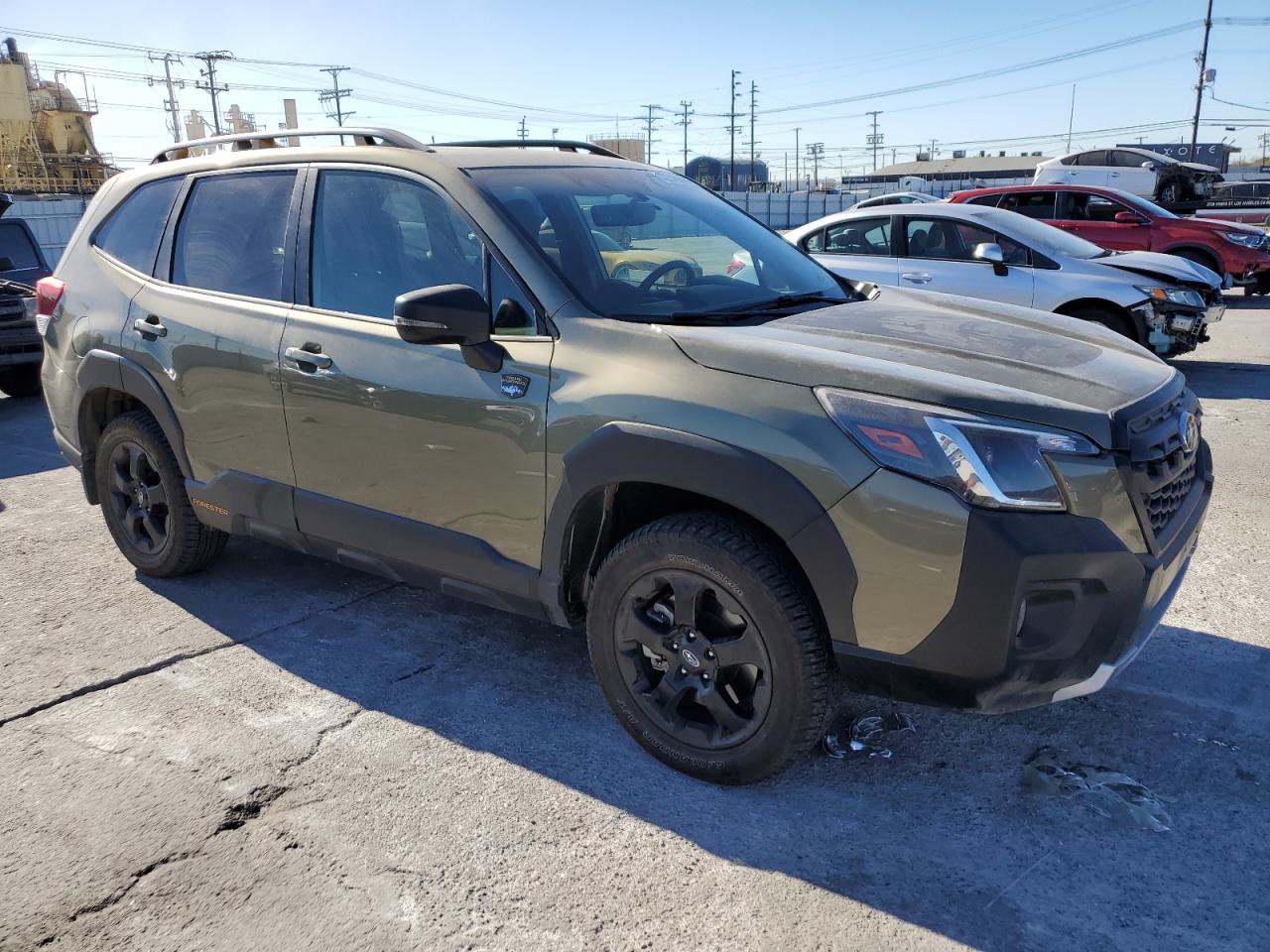 2024 Subaru Forester VIN JF2SKAJC8RH421837 Copart auction photo, front end damage thumbnail 4