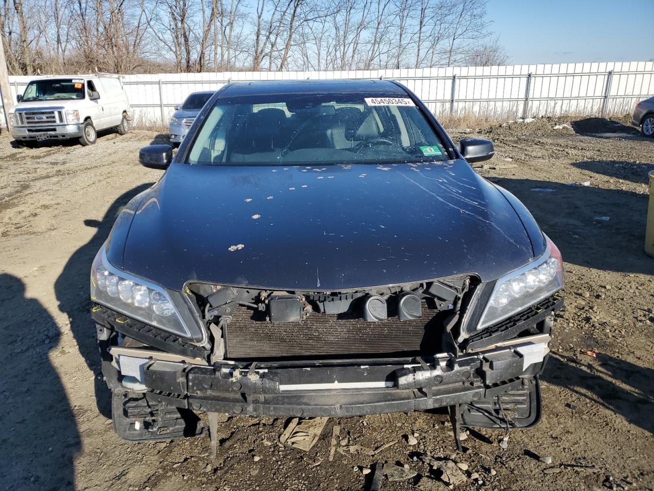2014 Acura RLX VIN JH4KC1F91EC006406 Copart auction photo, front end damage thumbnail 5