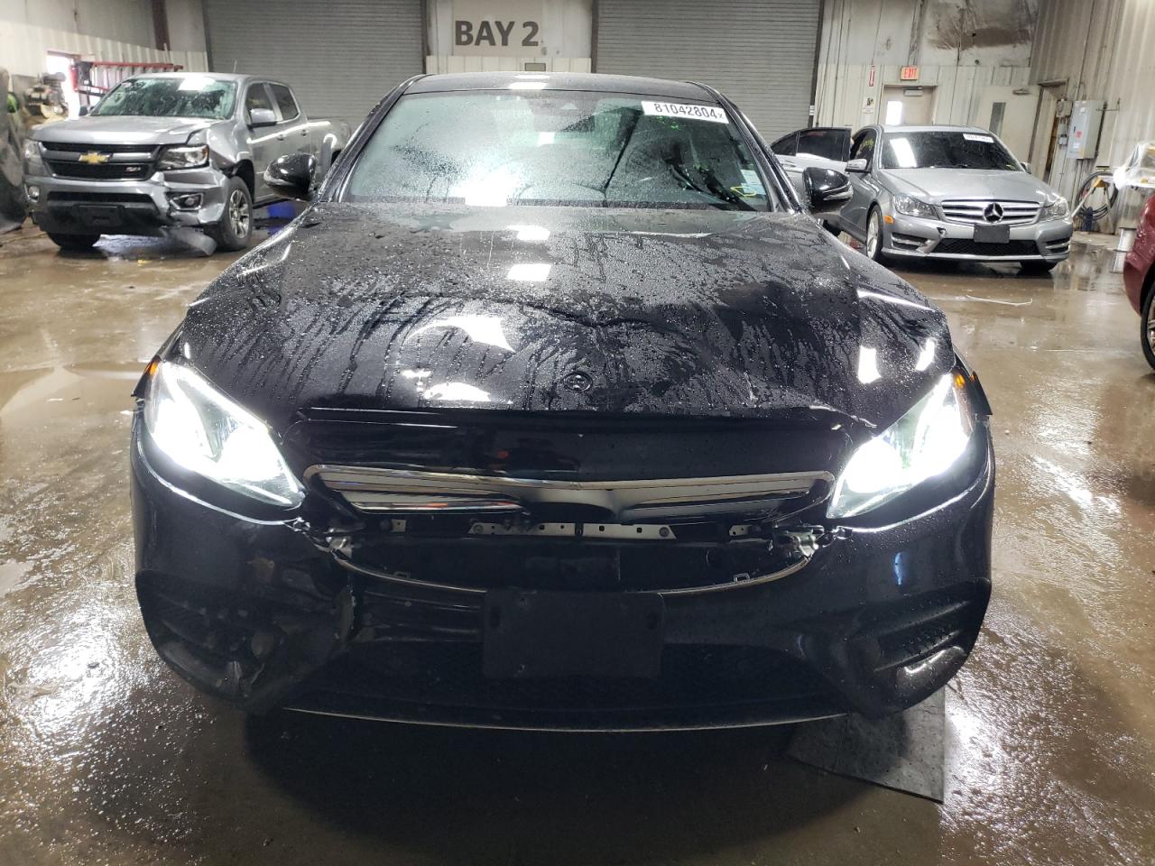 2018 Mercedes-Benz E-klasse VIN WDDZF4KB3JA343348 Copart auction photo, front end damage thumbnail 5