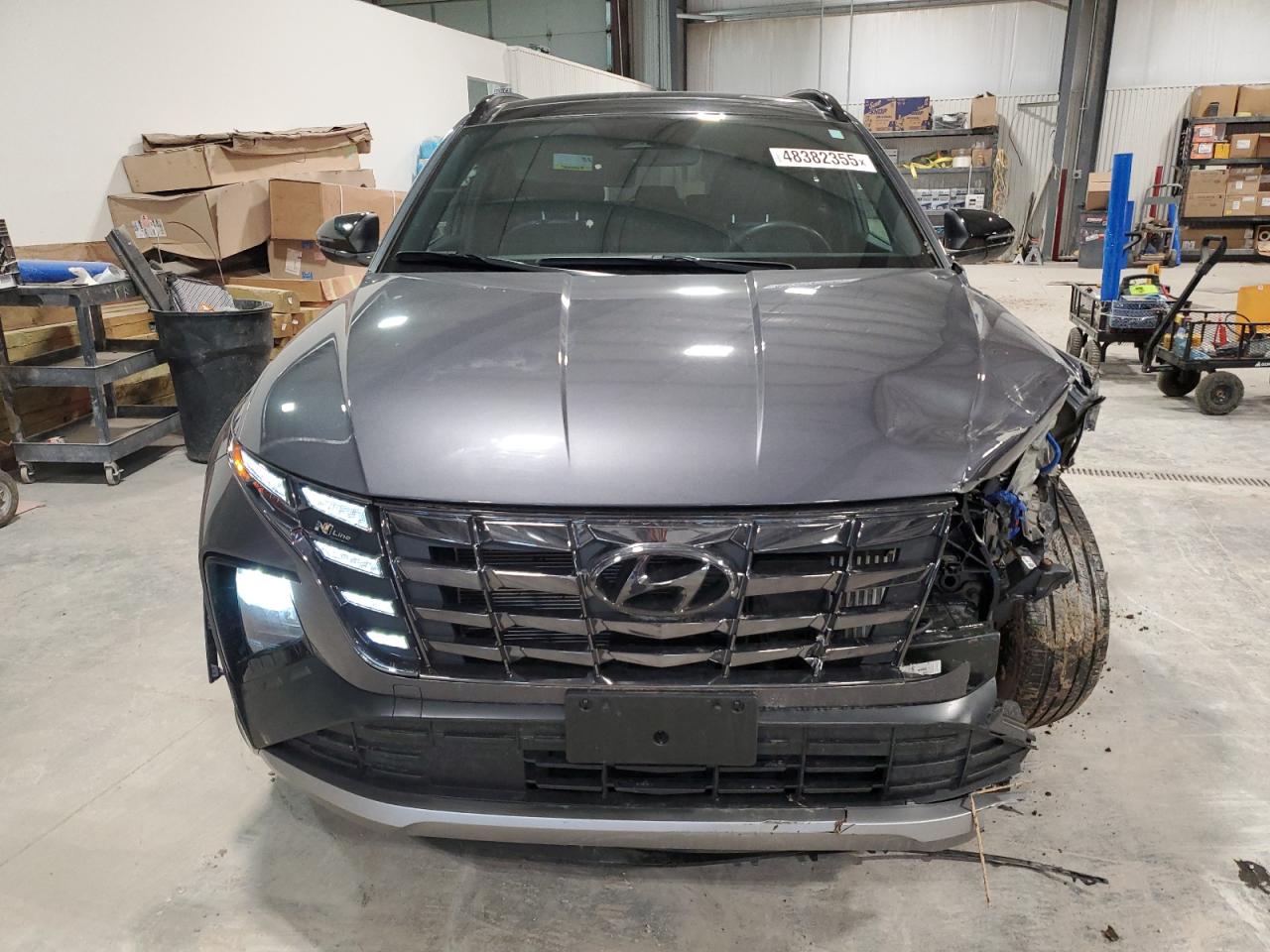 2024 Hyundai Tucson VIN KM8JFCD17RU154021 Copart auction photo, all over damage thumbnail 5
